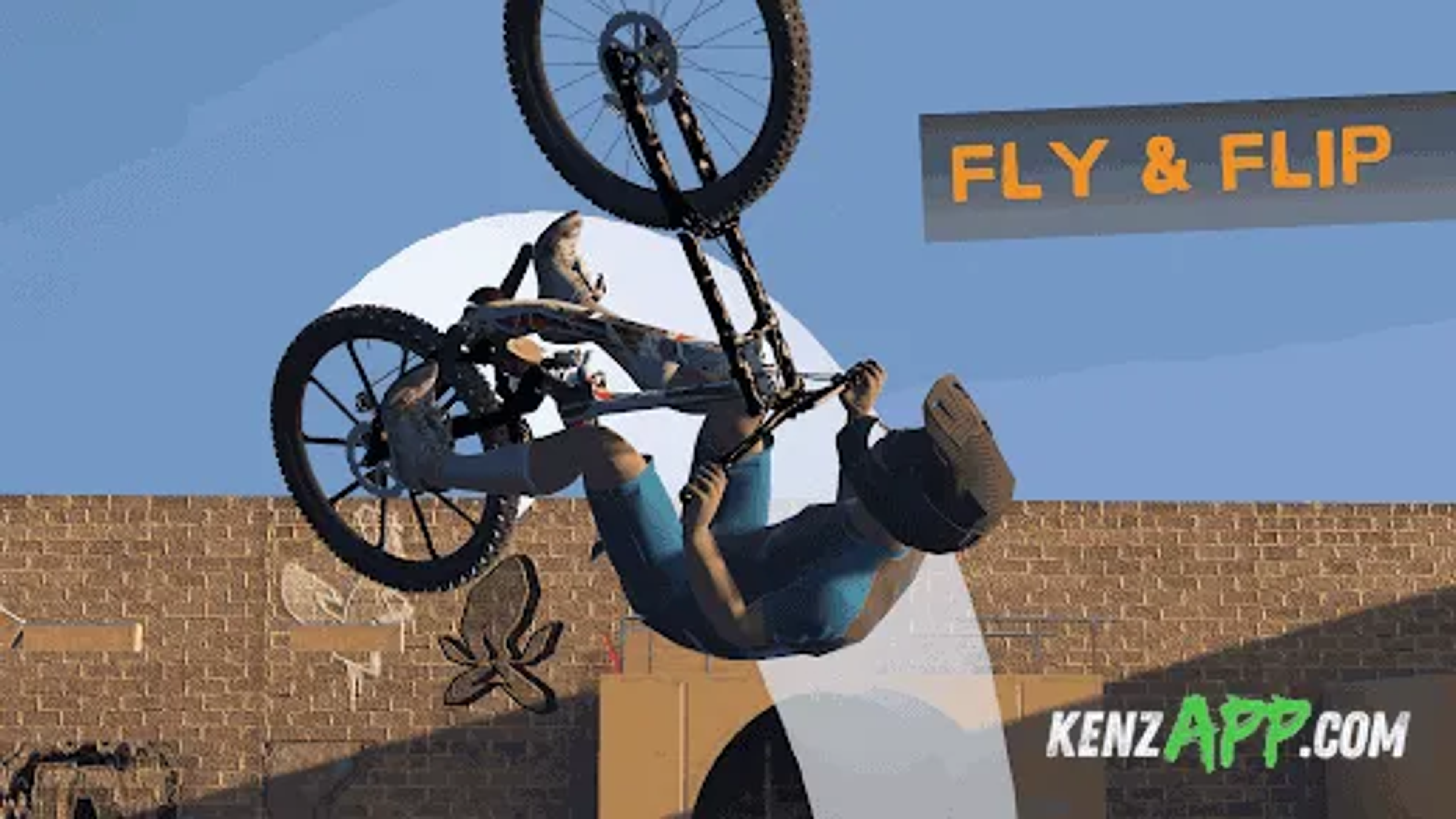 لقطة شاشة 3 من Bicycle Extreme Rider 3D