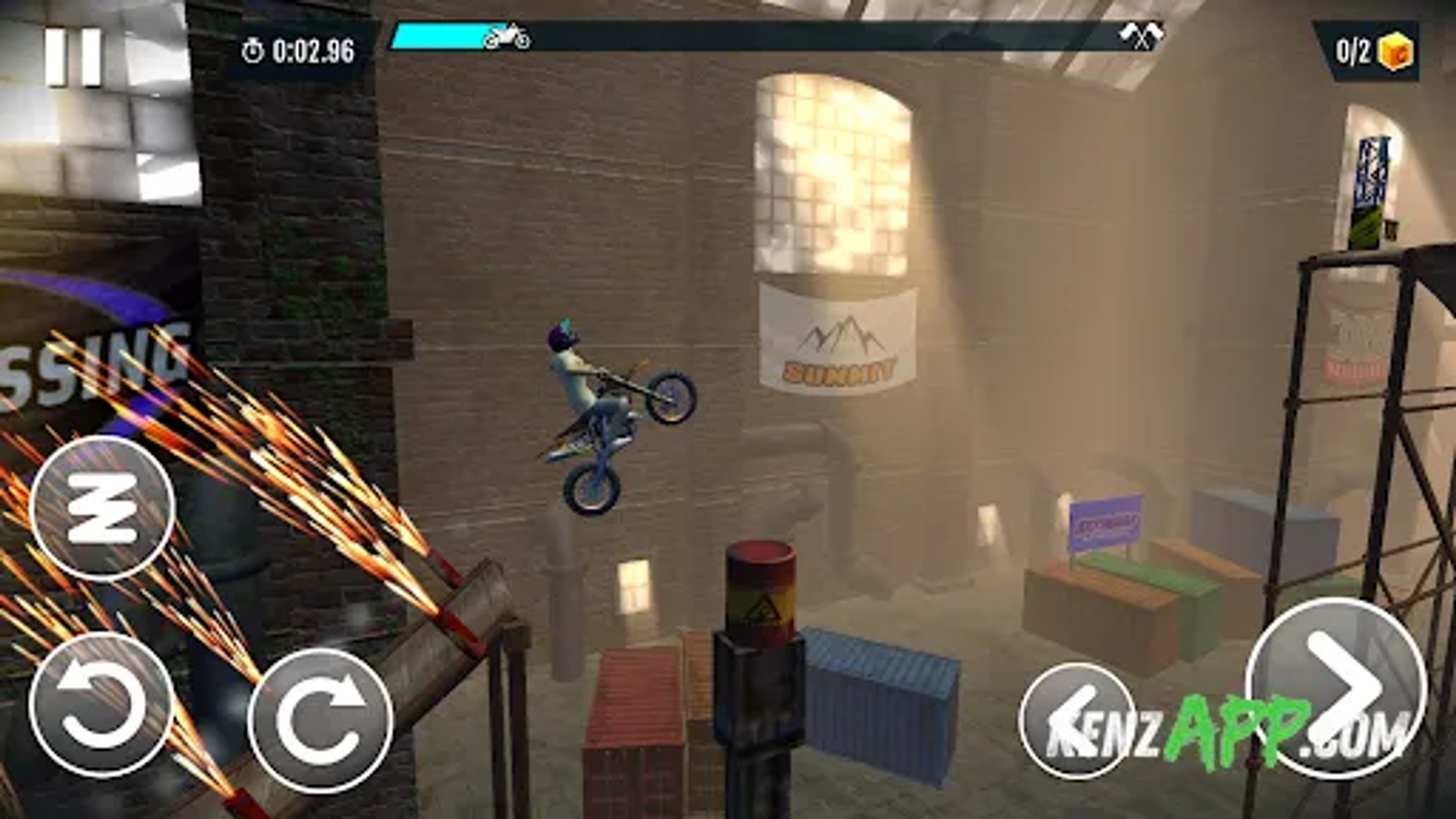 لقطة شاشة 3 من Stunt Bike Extreme