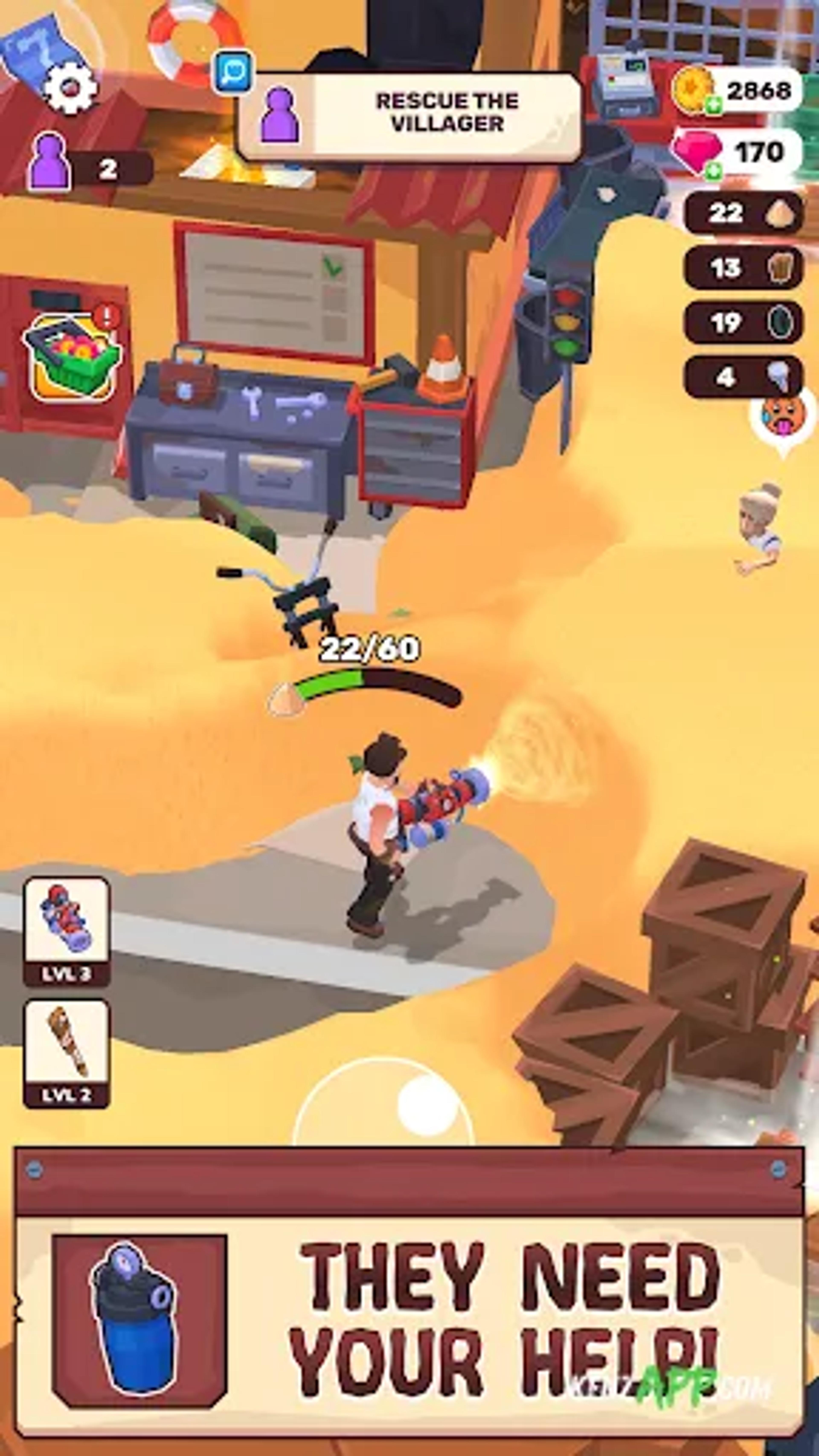 لقطة شاشة 1 من Wasteland Life: Survival Idle