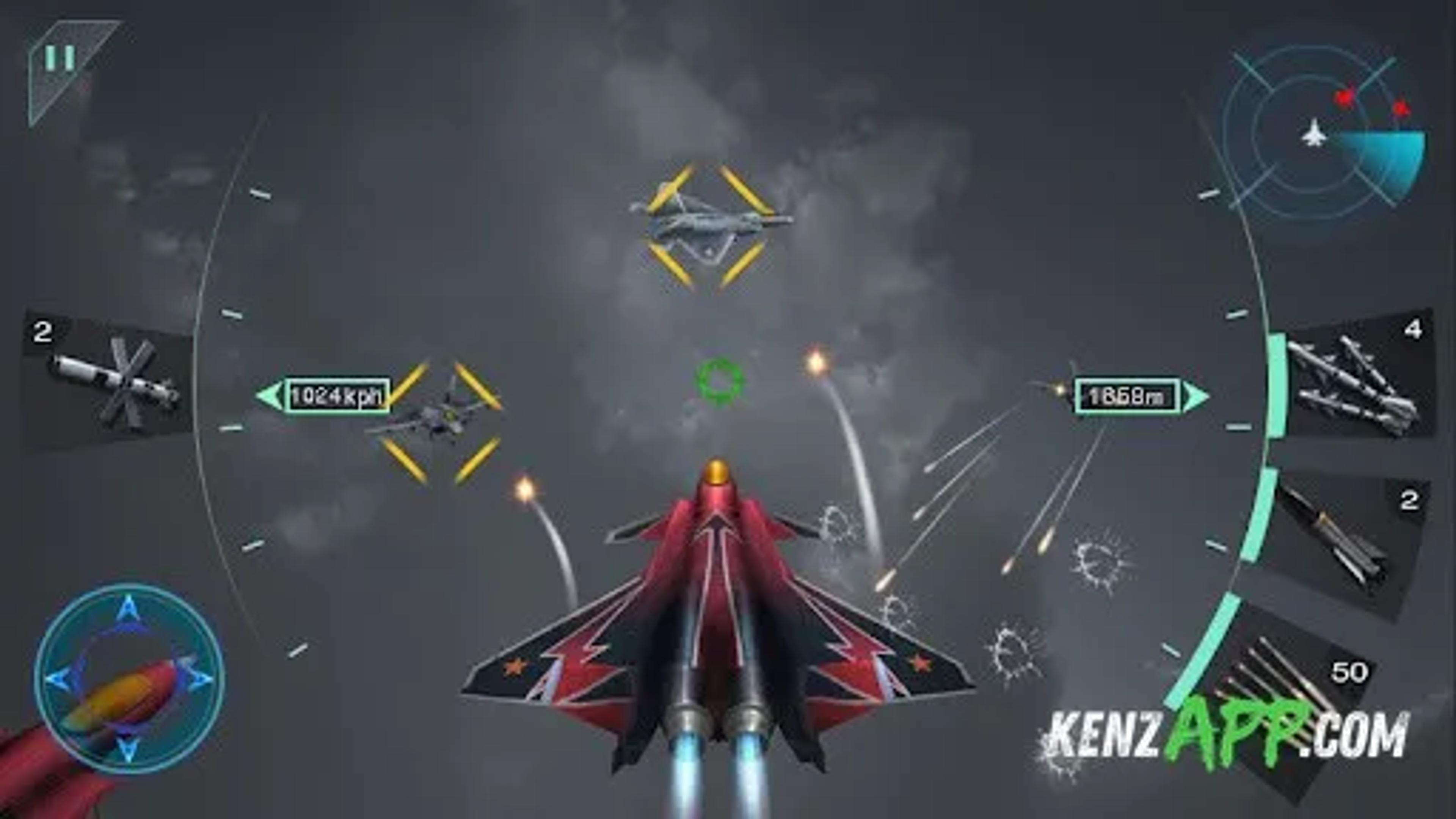 لقطة شاشة 2 من Sky Fighters 3D