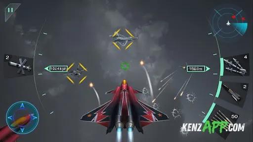 لقطة شاشة 2 من Sky Fighters 3D