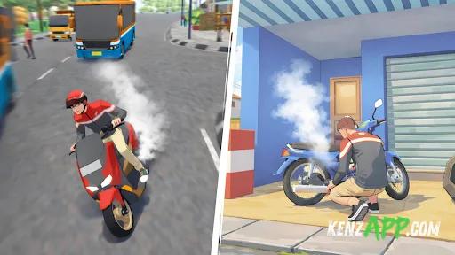 لقطة شاشة 4 من Ojol Life: Food Delivery Game