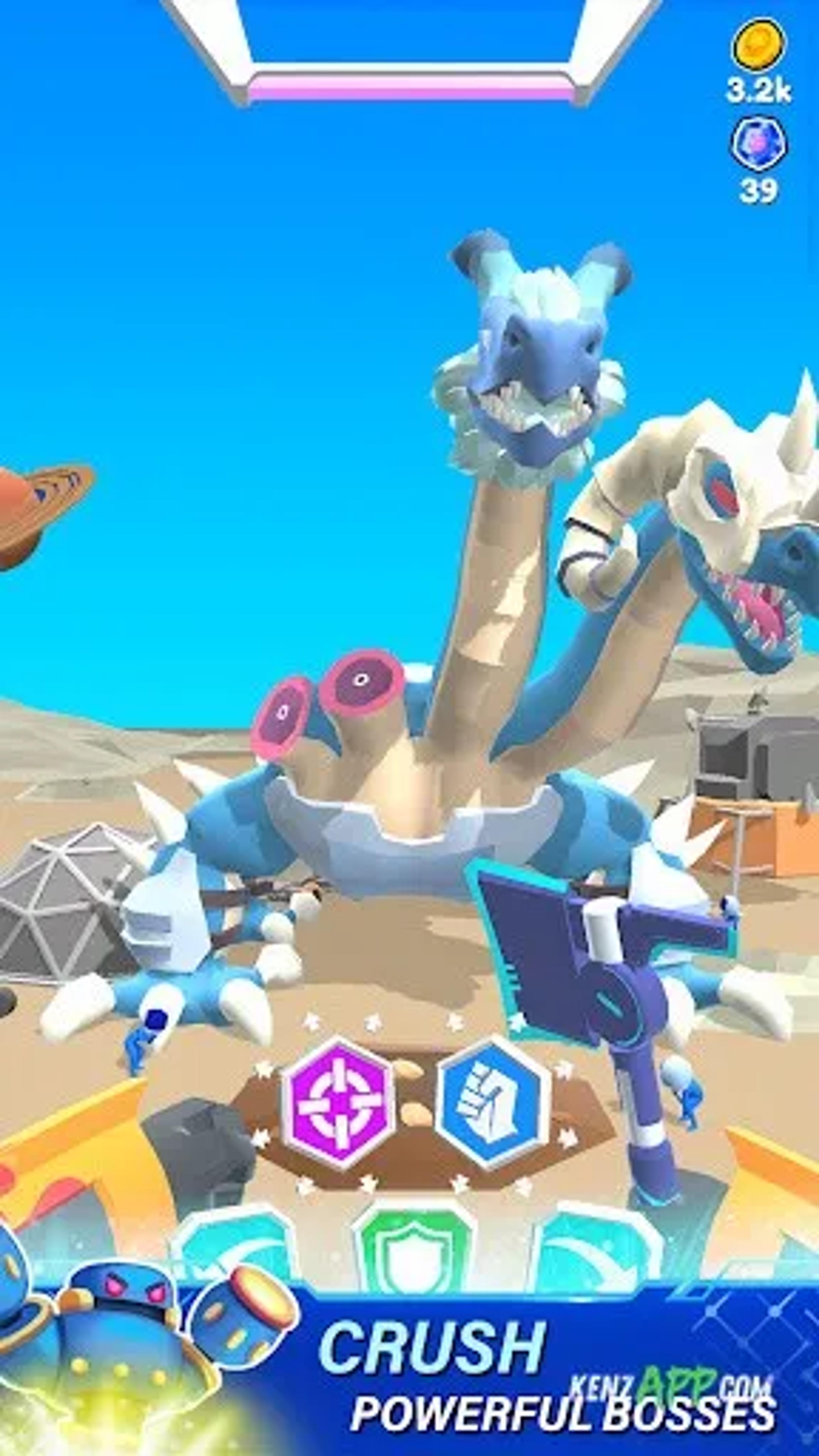 لقطة شاشة 3 من Mechangelion - Robot Fighting