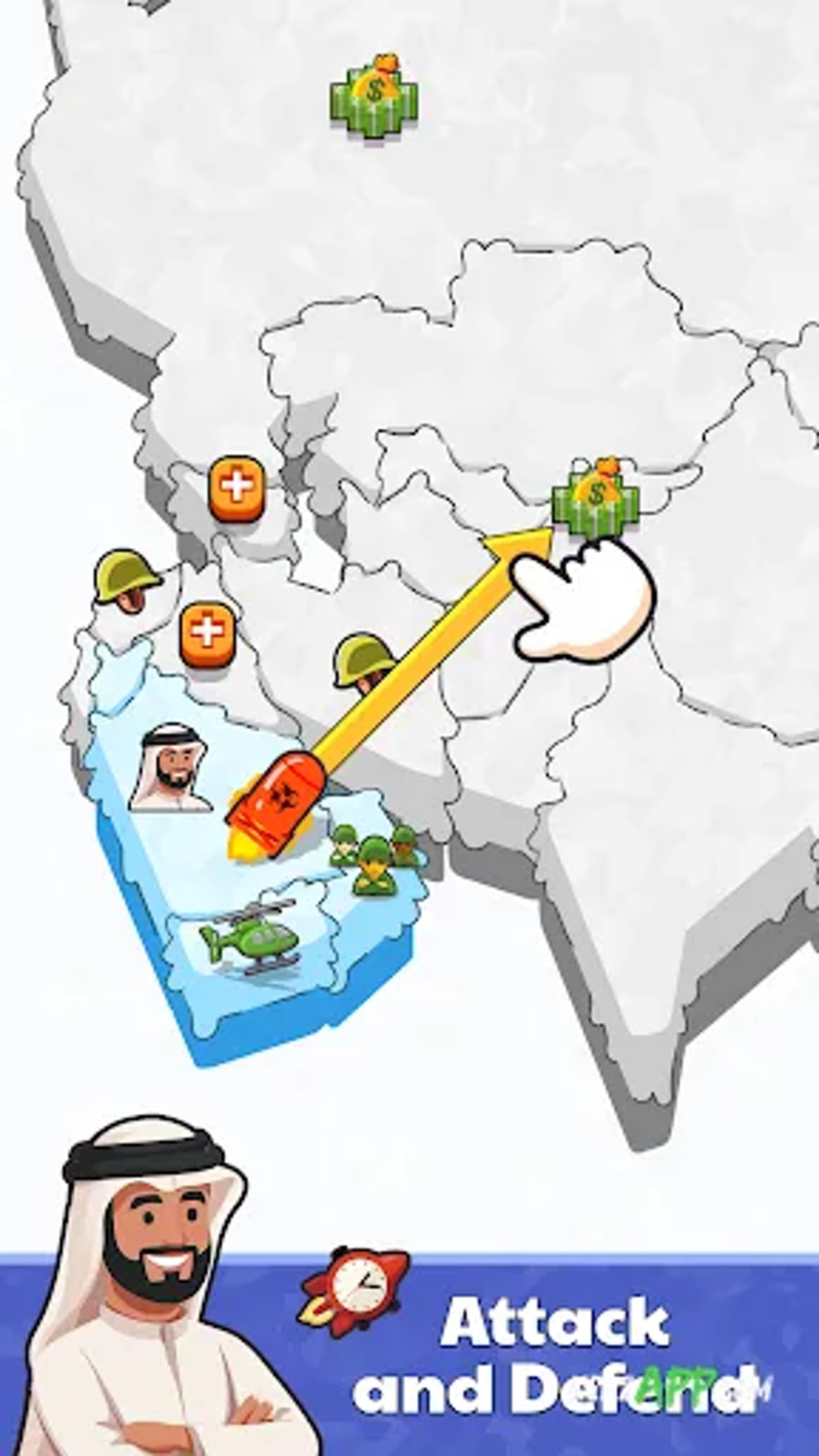 لقطة شاشة 2 من Conquer Countries