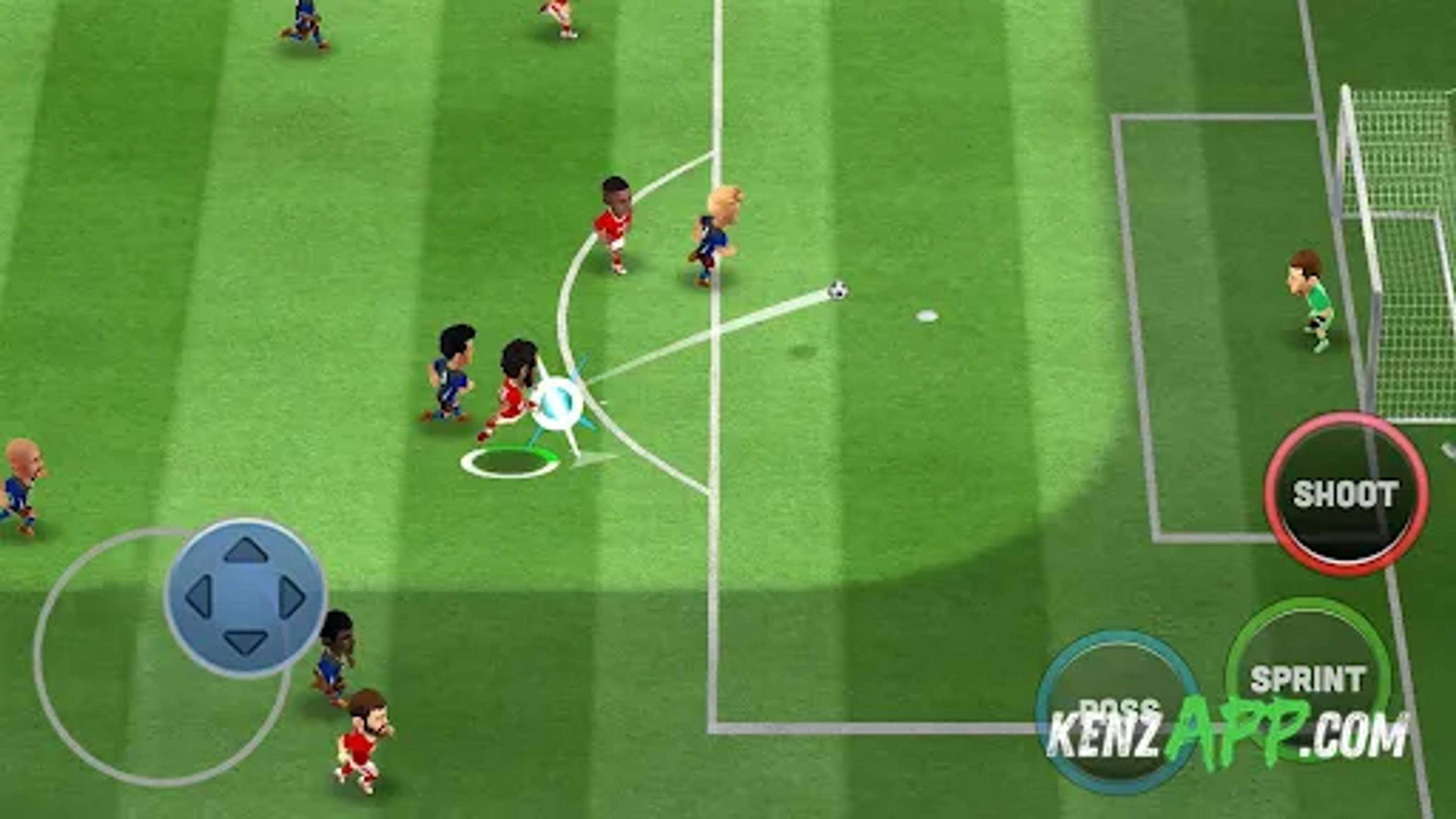 لقطة شاشة 1 من Mini Football - Soccer Games