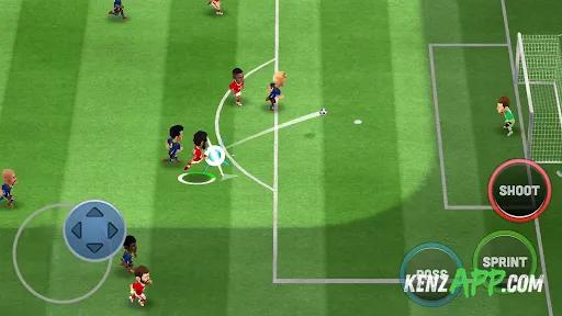 لقطة شاشة 1 من Mini Football - Soccer Games