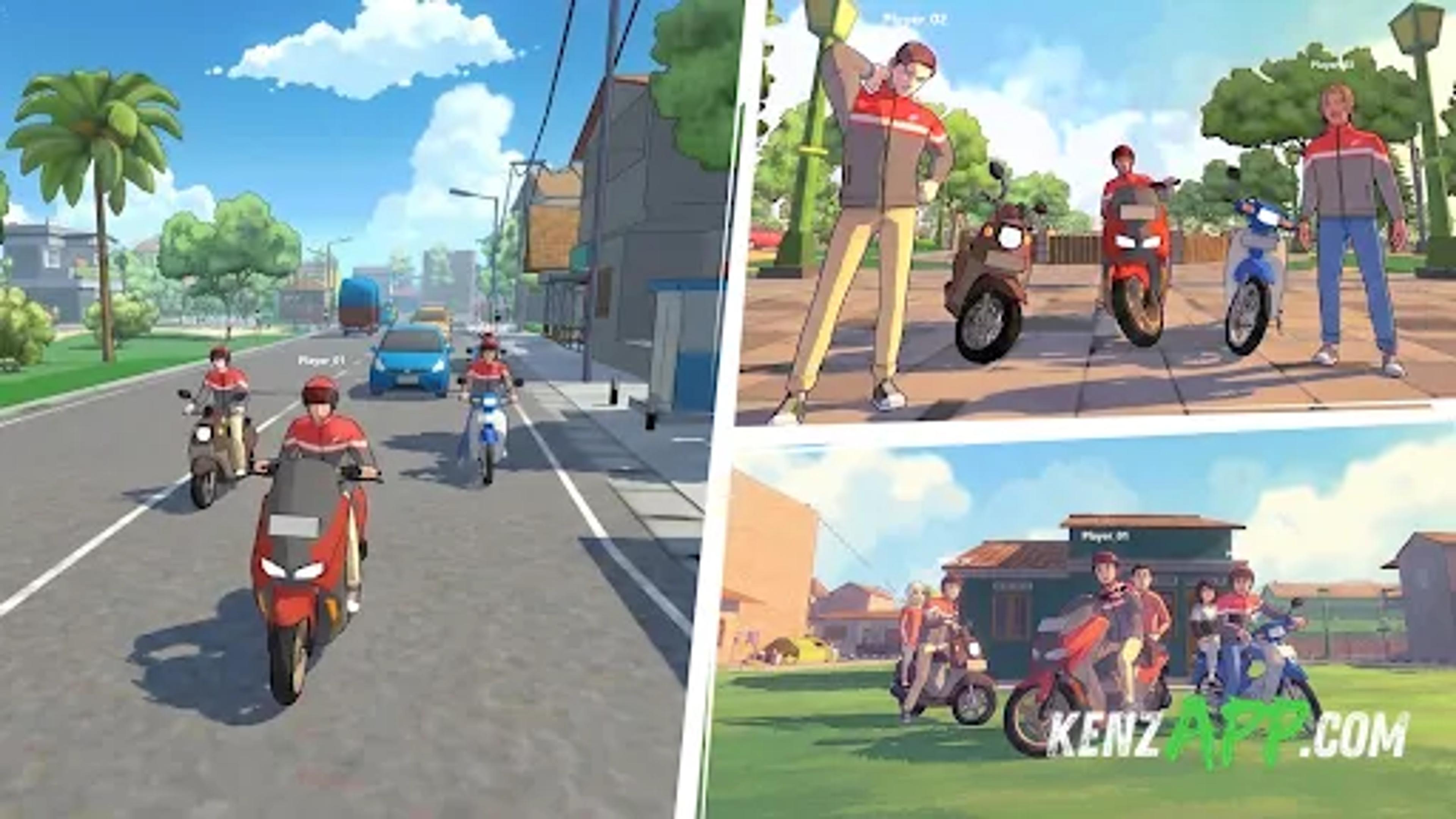 لقطة شاشة 1 من Ojol Life: Food Delivery Game