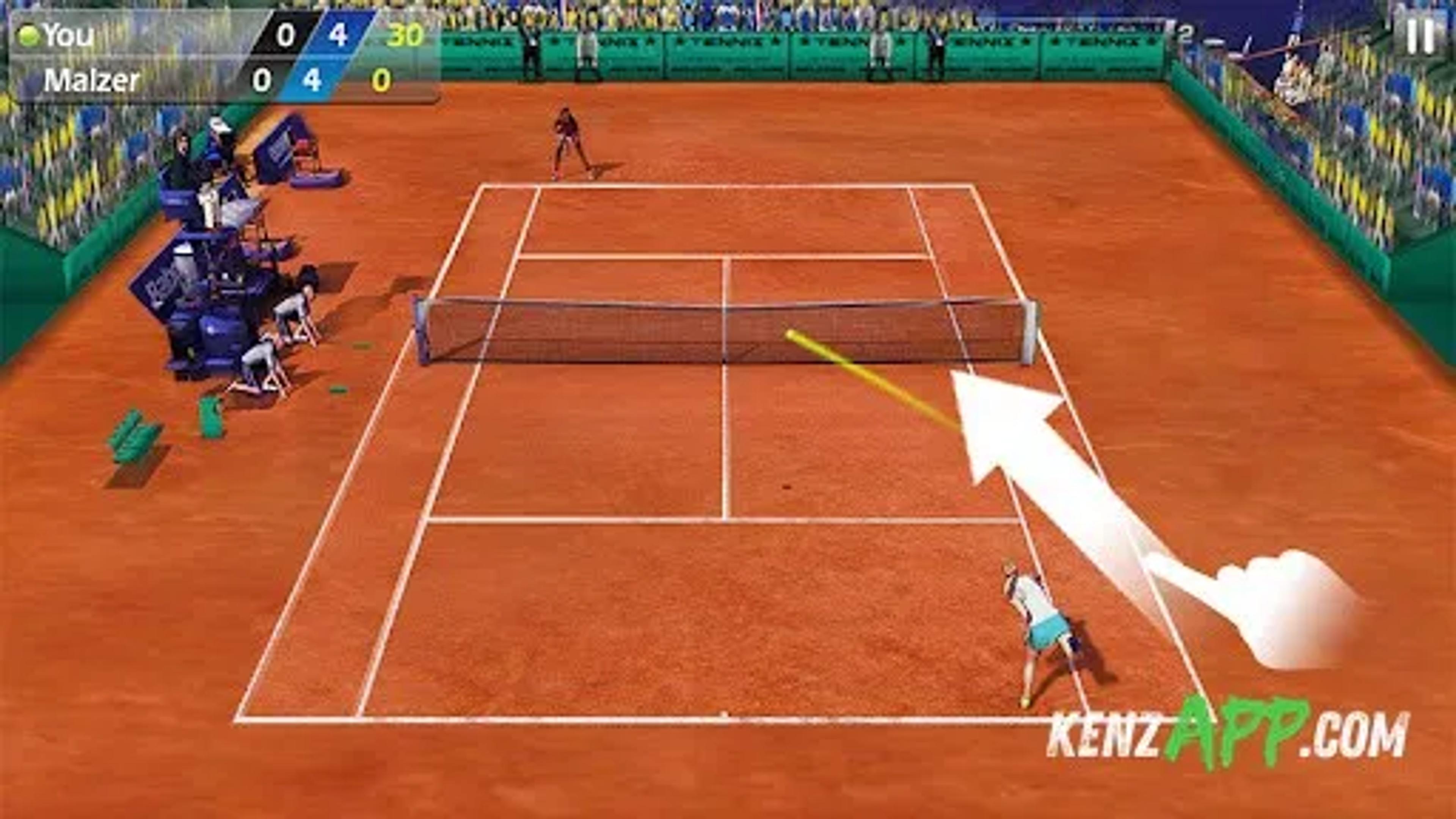 لقطة شاشة 3 من 3D Tennis