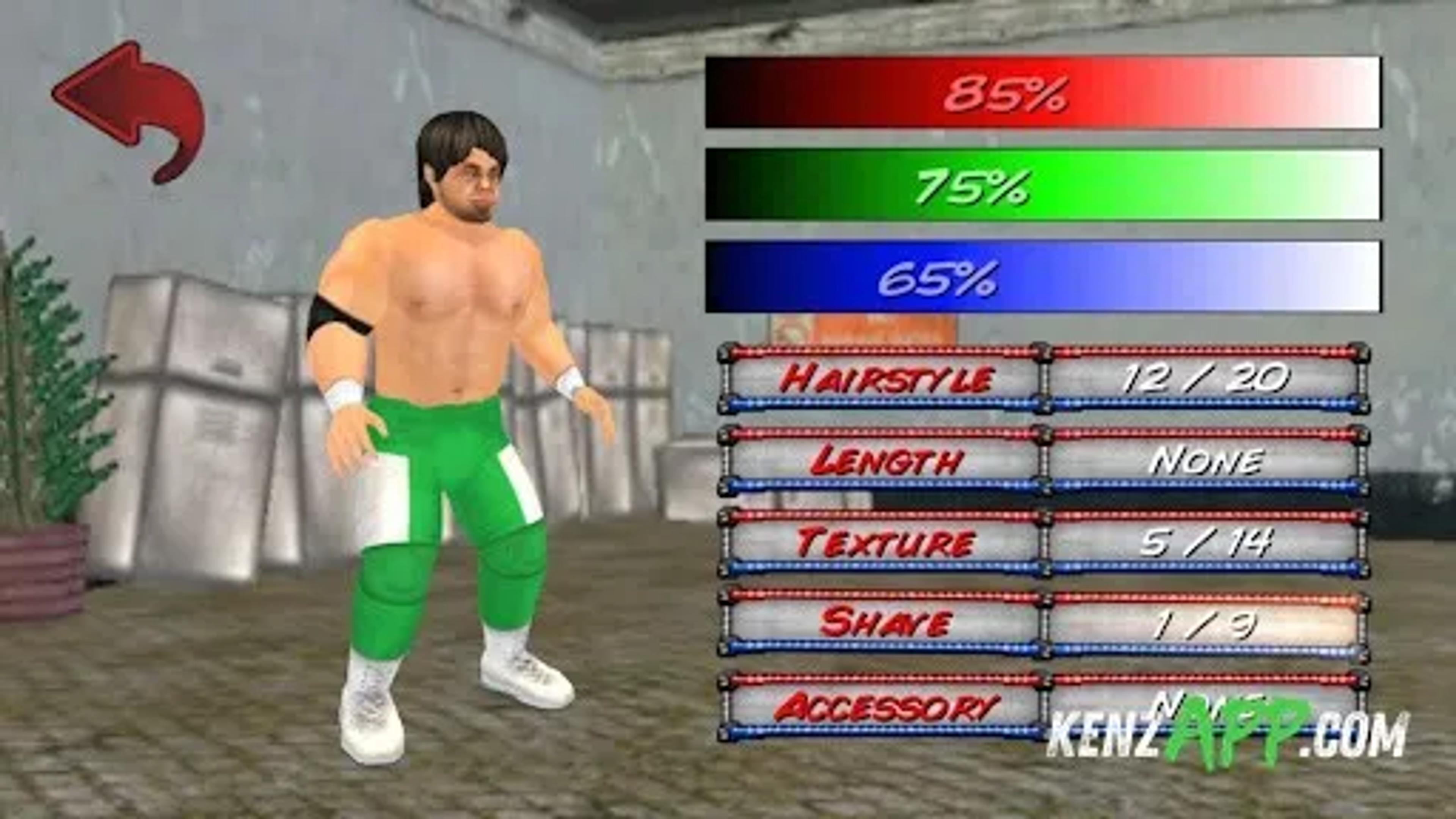 لقطة شاشة 4 من Wrestling Revolution 3D
