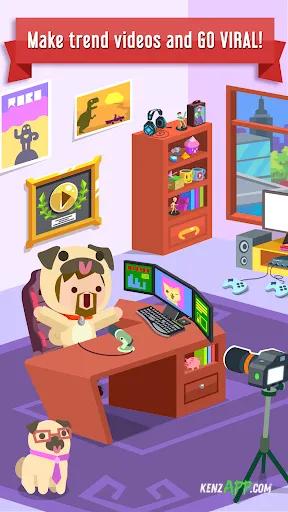 لقطة شاشة 2 من Vlogger Go Viral: Tuber Life