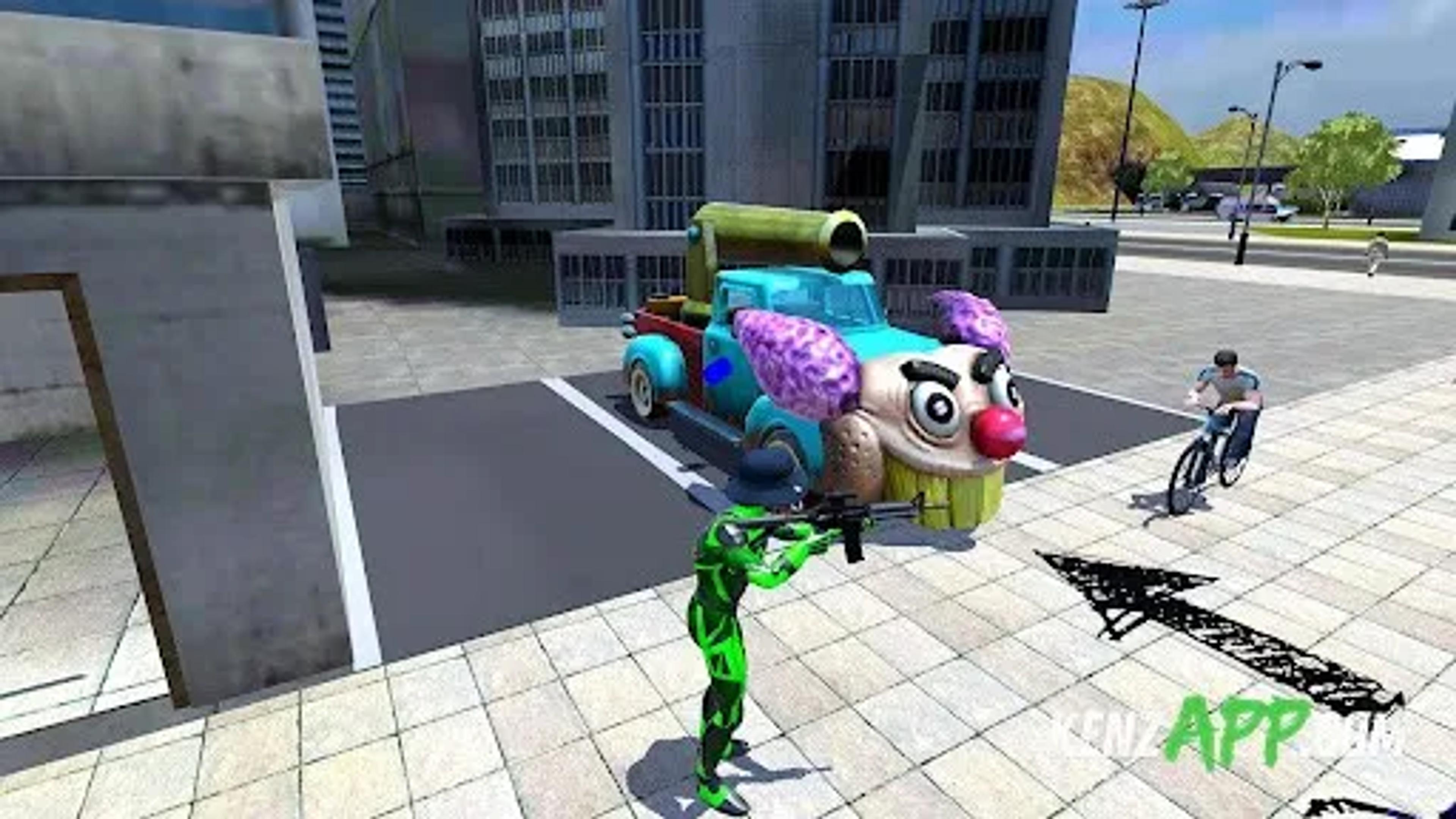 لقطة شاشة 4 من Rope Frog Ninja Hero Car Vegas