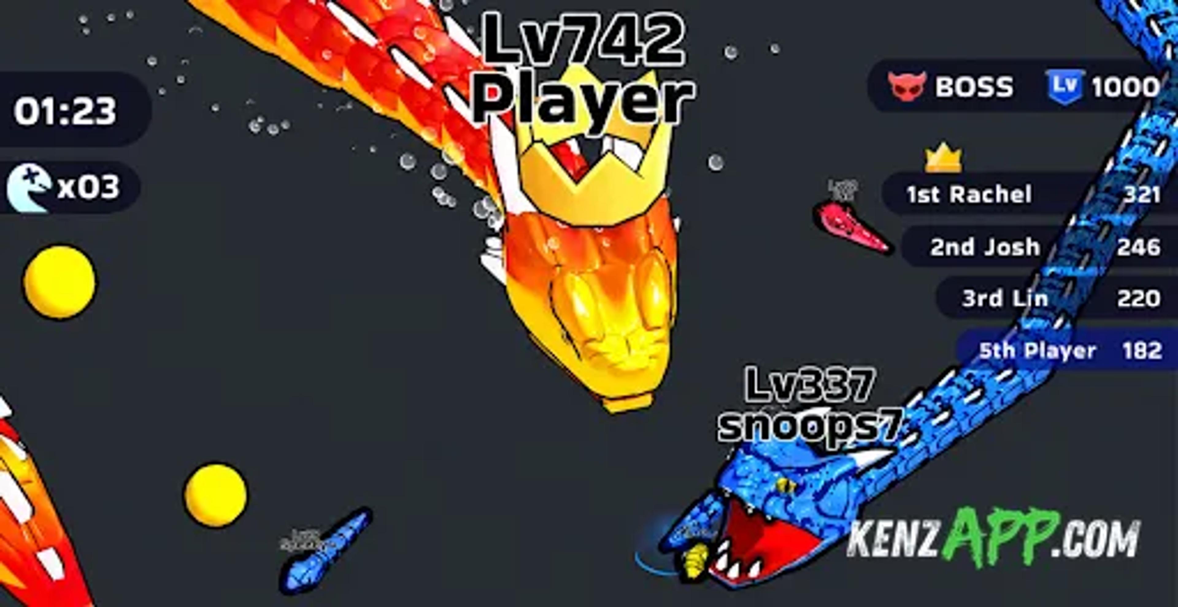 لقطة شاشة 3 من Snake Clash!