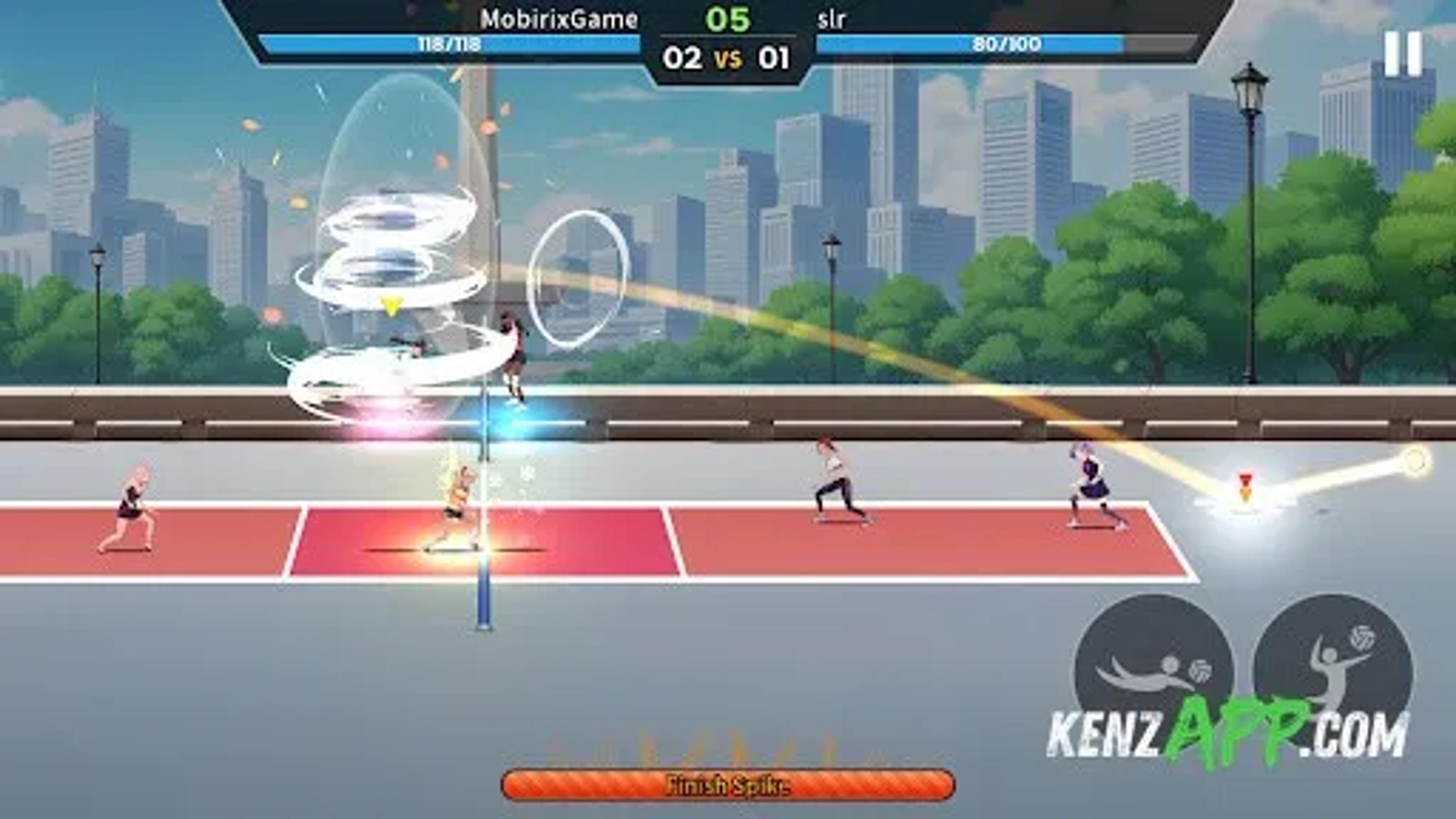 لقطة شاشة 2 من VolleyBall King