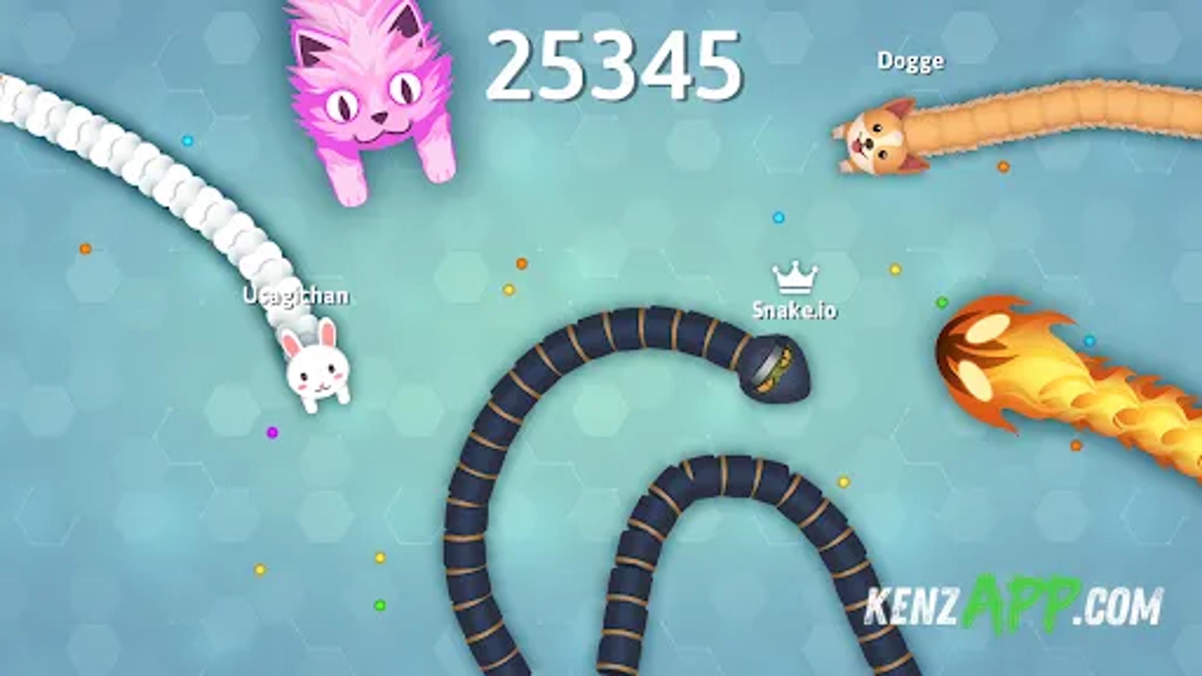 لقطة شاشة 1 من Snake.io - Fun Snake .io Games