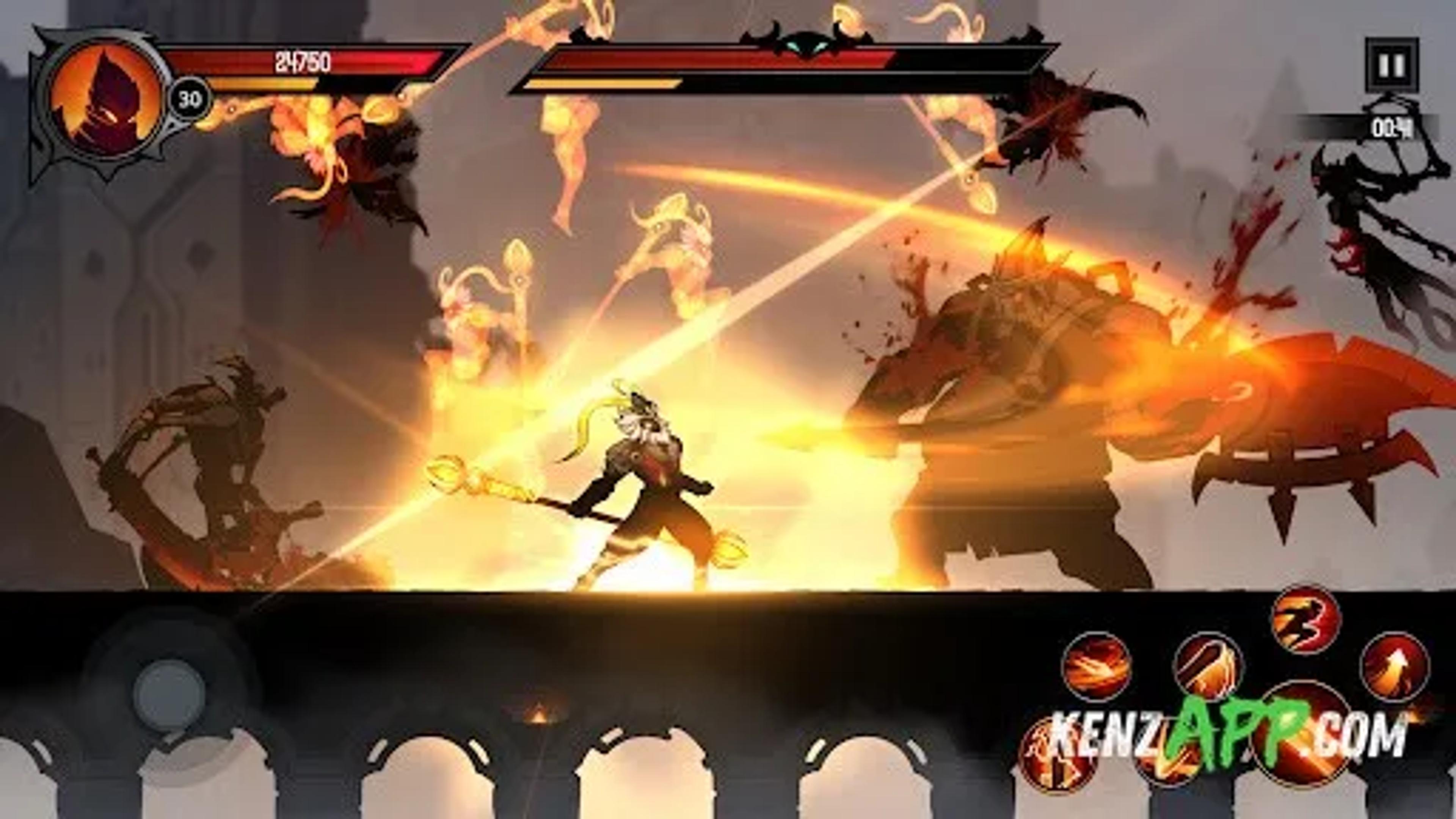 لقطة شاشة 2 من Shadow Knight: Ninja Fighting