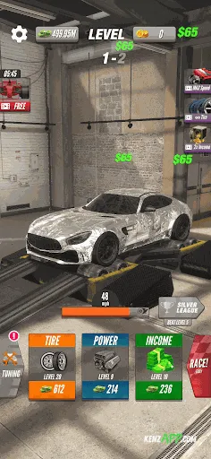 لقطة شاشة 3 من Dyno 2 Race - Car Tuning