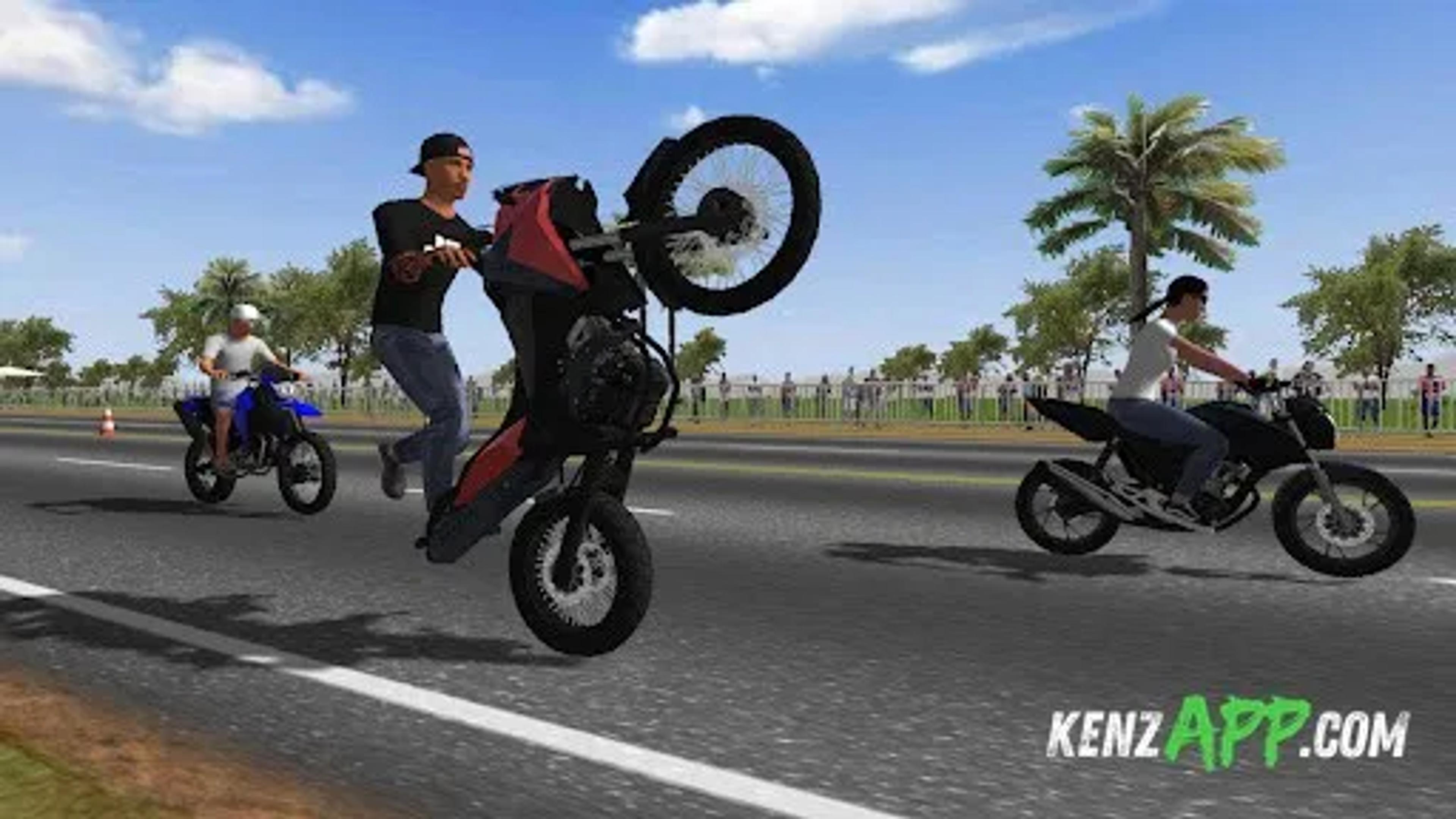 لقطة شاشة 1 من Moto Wheelie 3D