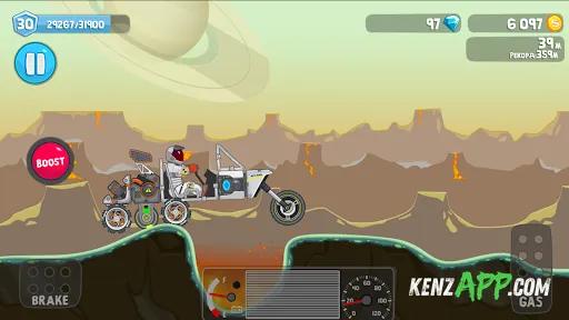 لقطة شاشة 4 من Rovercraft:Race Your Space Car