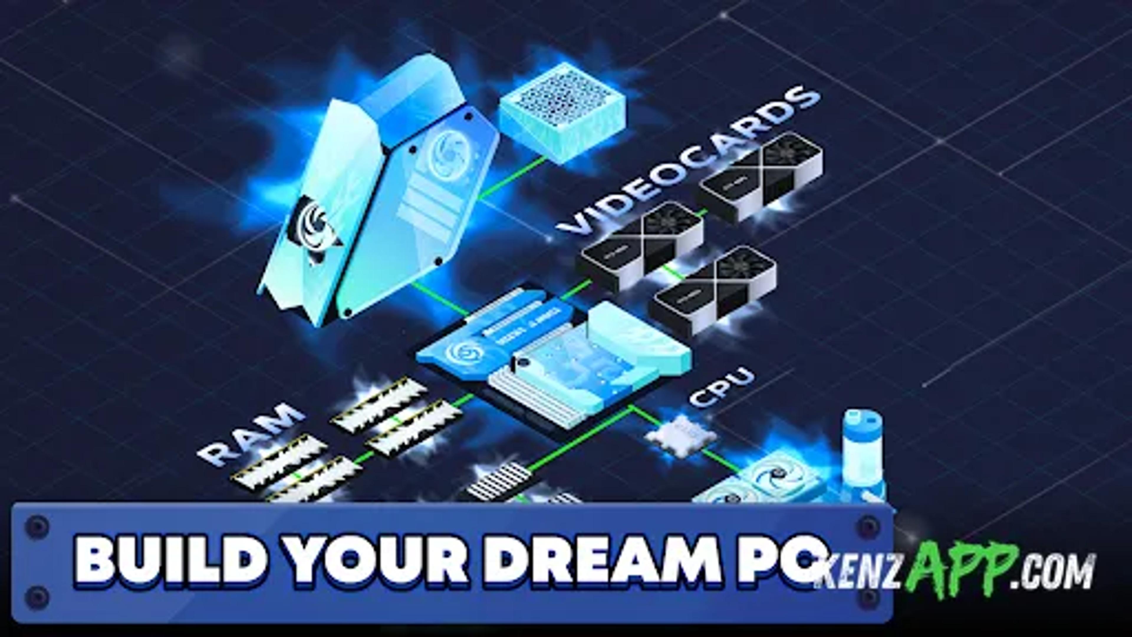 لقطة شاشة 1 من PC Creator 2 - PC Building Sim