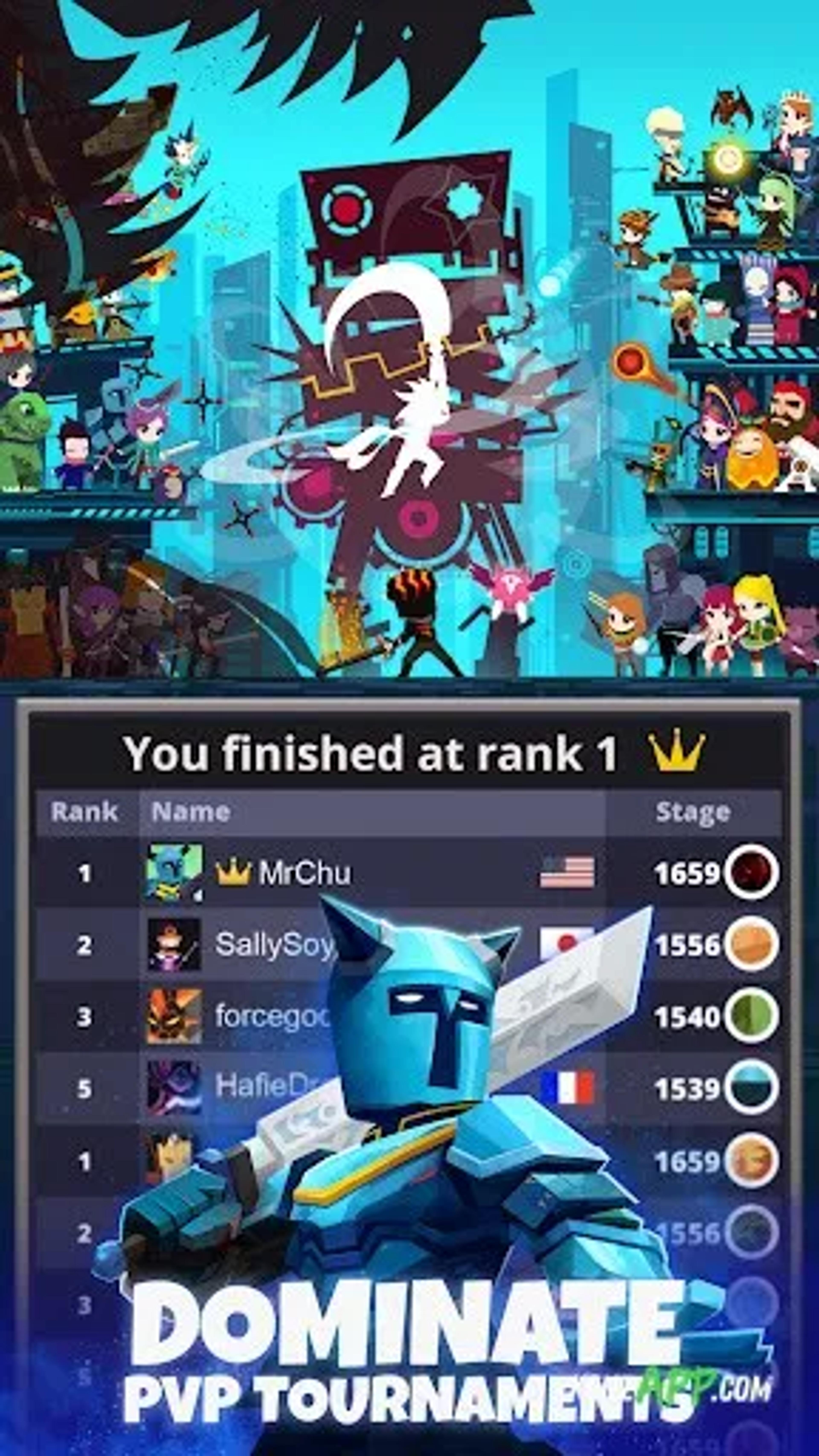 لقطة شاشة 4 من Tap Titans 2: Clicker Idle RPG