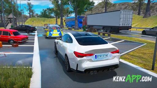 لقطة شاشة 2 من Driving School Simulator