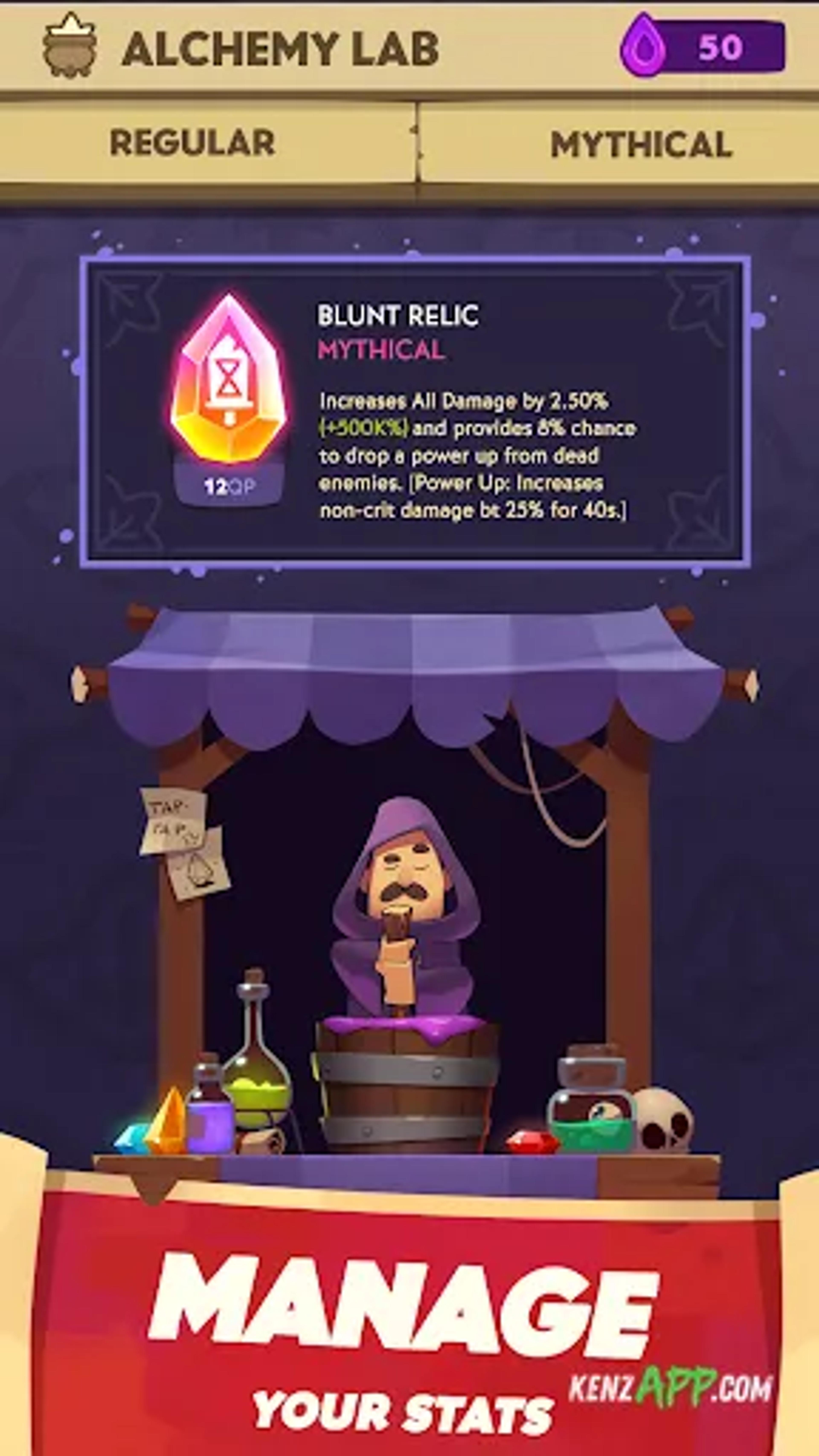 لقطة شاشة 3 من Almost a Hero — Idle RPG