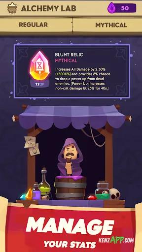 لقطة شاشة 3 من Almost a Hero — Idle RPG
