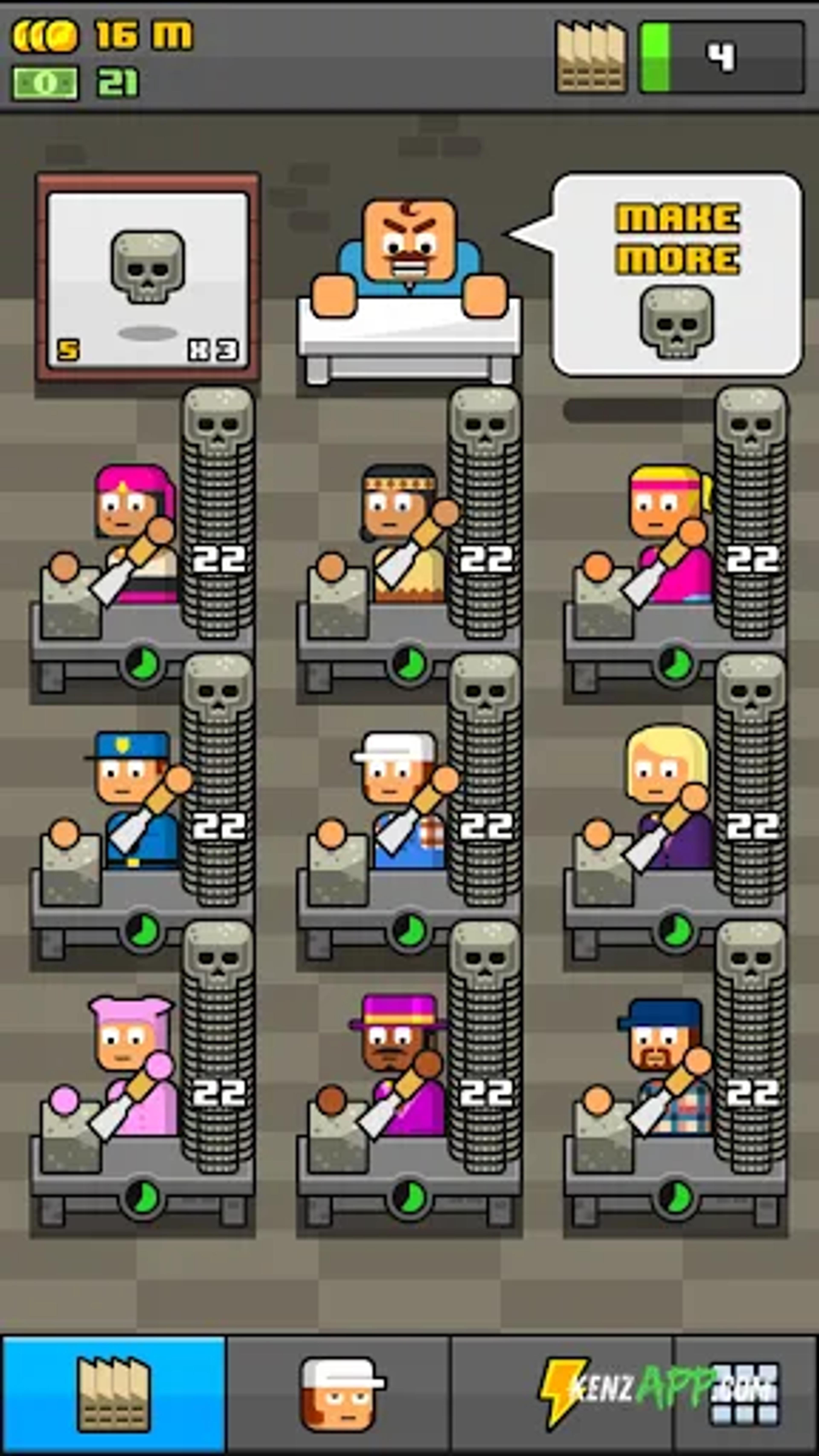 لقطة شاشة 1 من Make More! - Idle Manager
