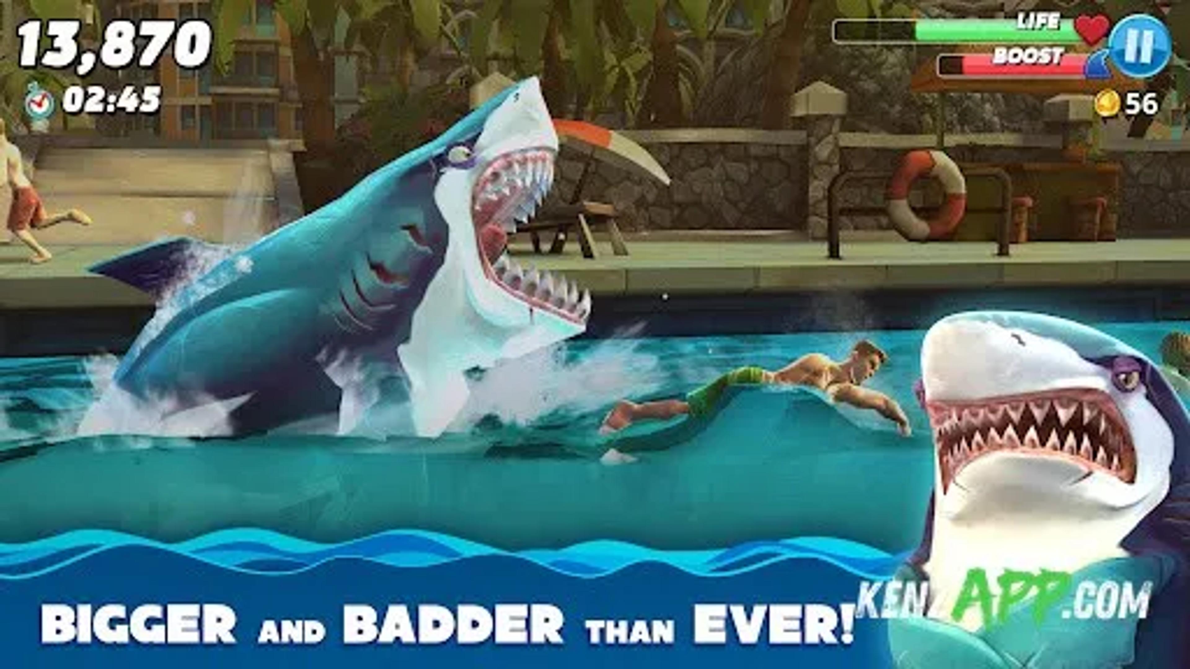 لقطة شاشة 1 من Hungry Shark World