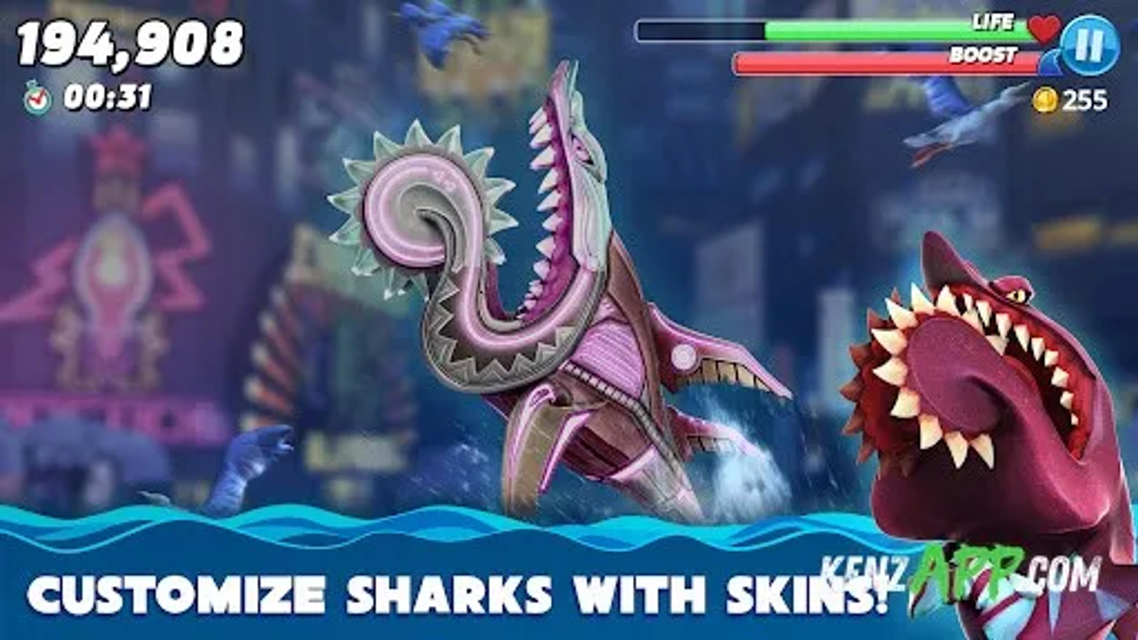 لقطة شاشة 3 من Hungry Shark World