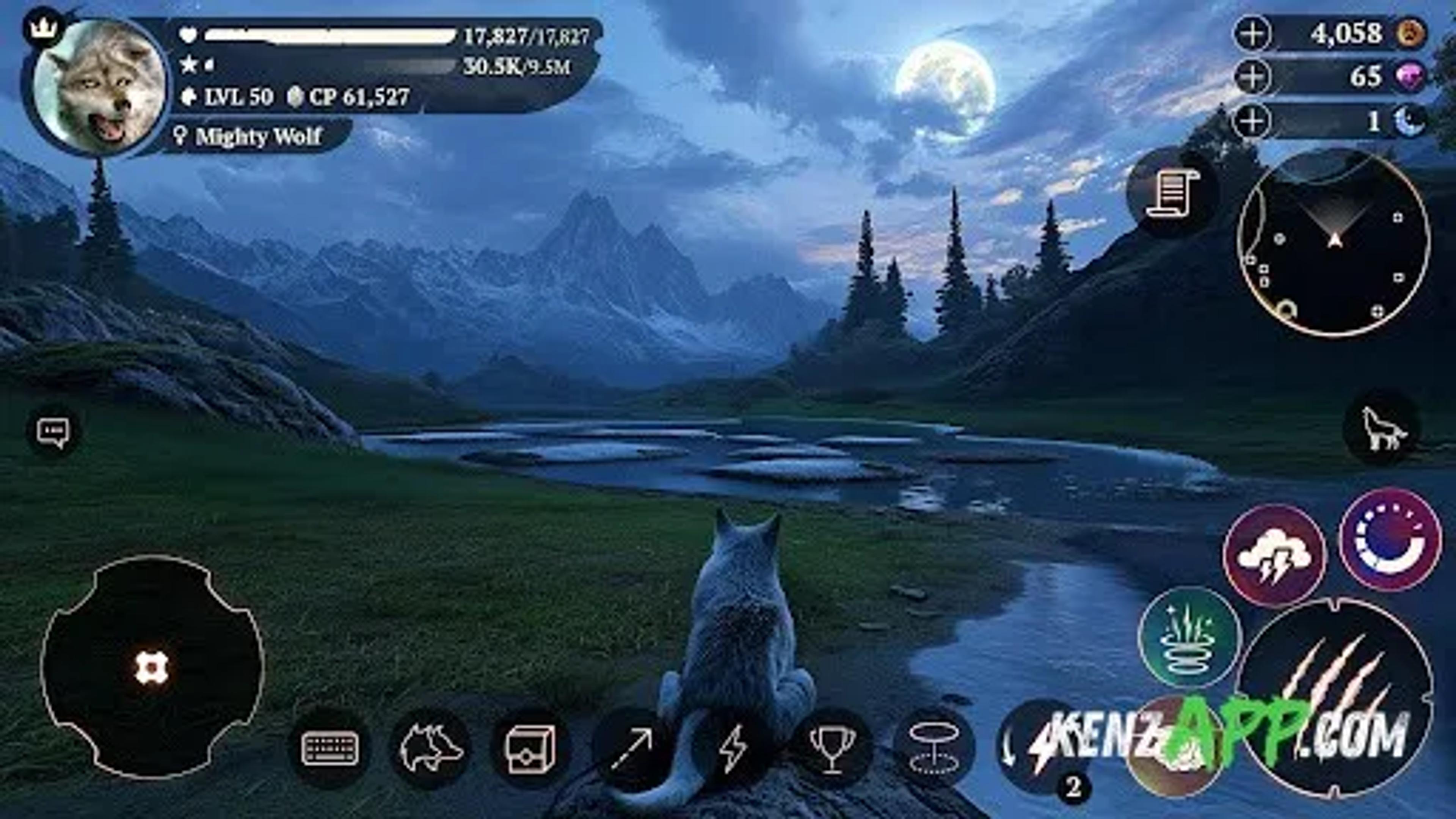 لقطة شاشة 2 من The Wolf: Animal Game MMORPG