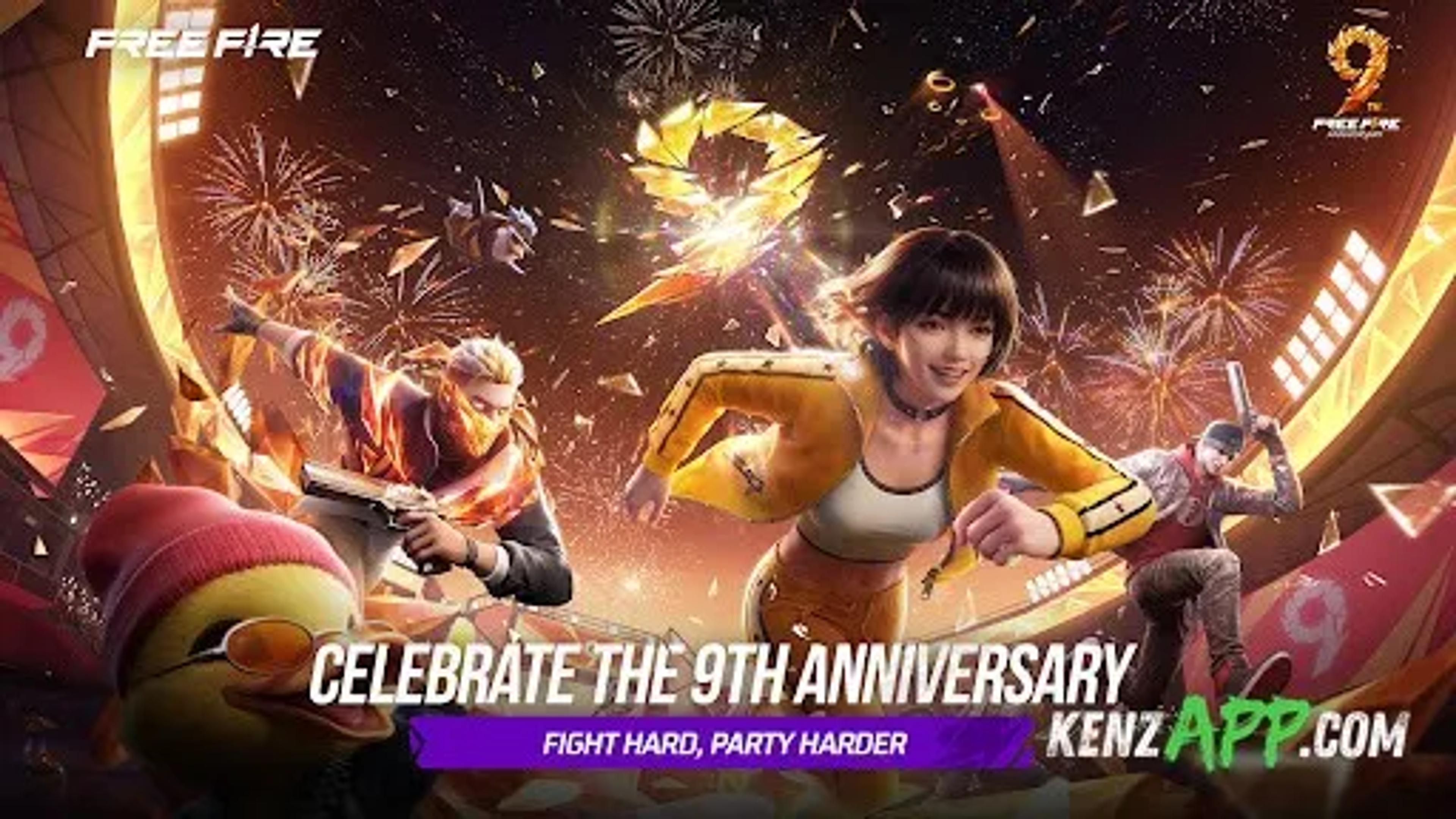 لقطة شاشة 1 من Free Fire: 9th Anniversary