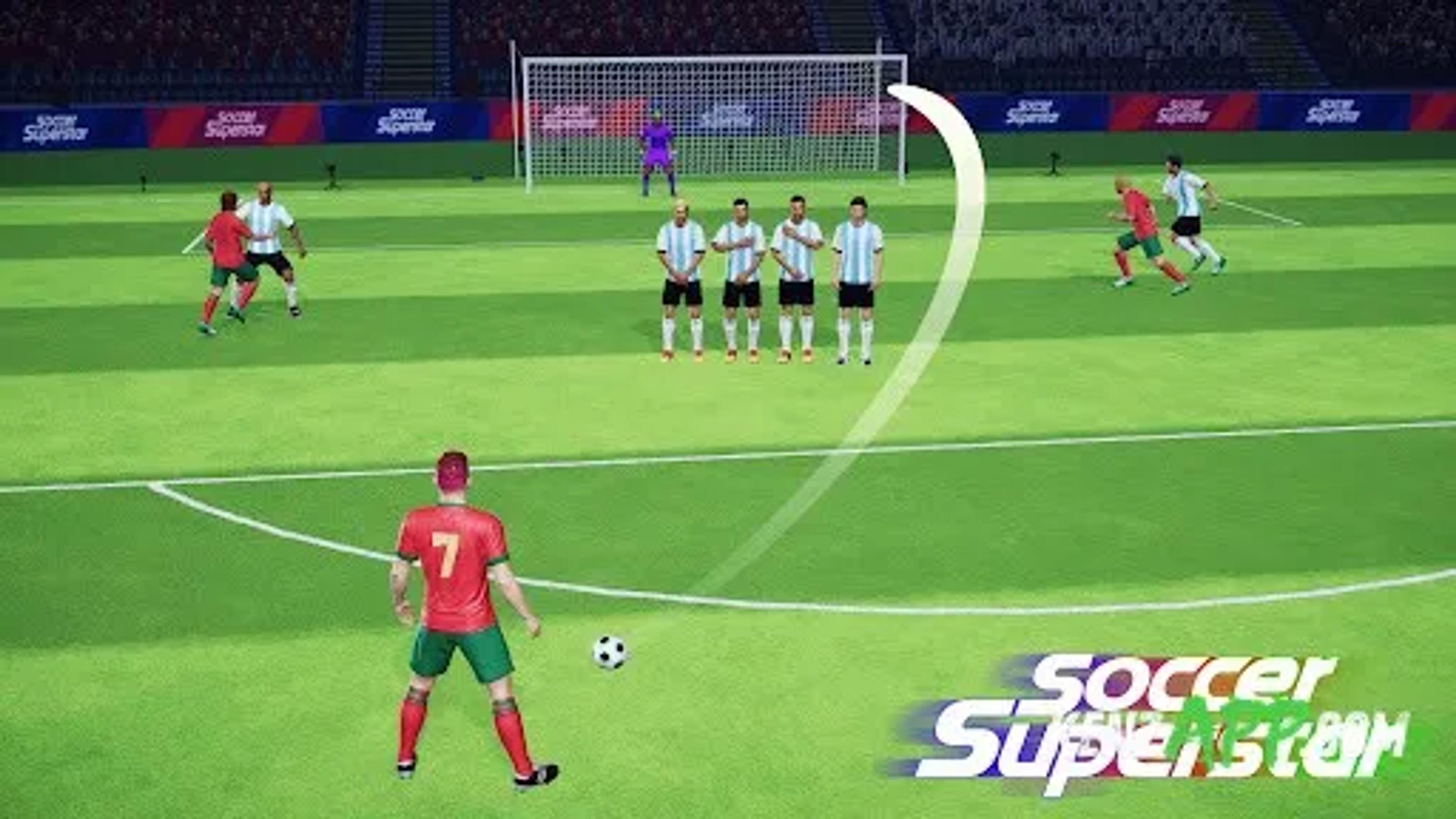 لقطة شاشة 1 من Soccer Superstar