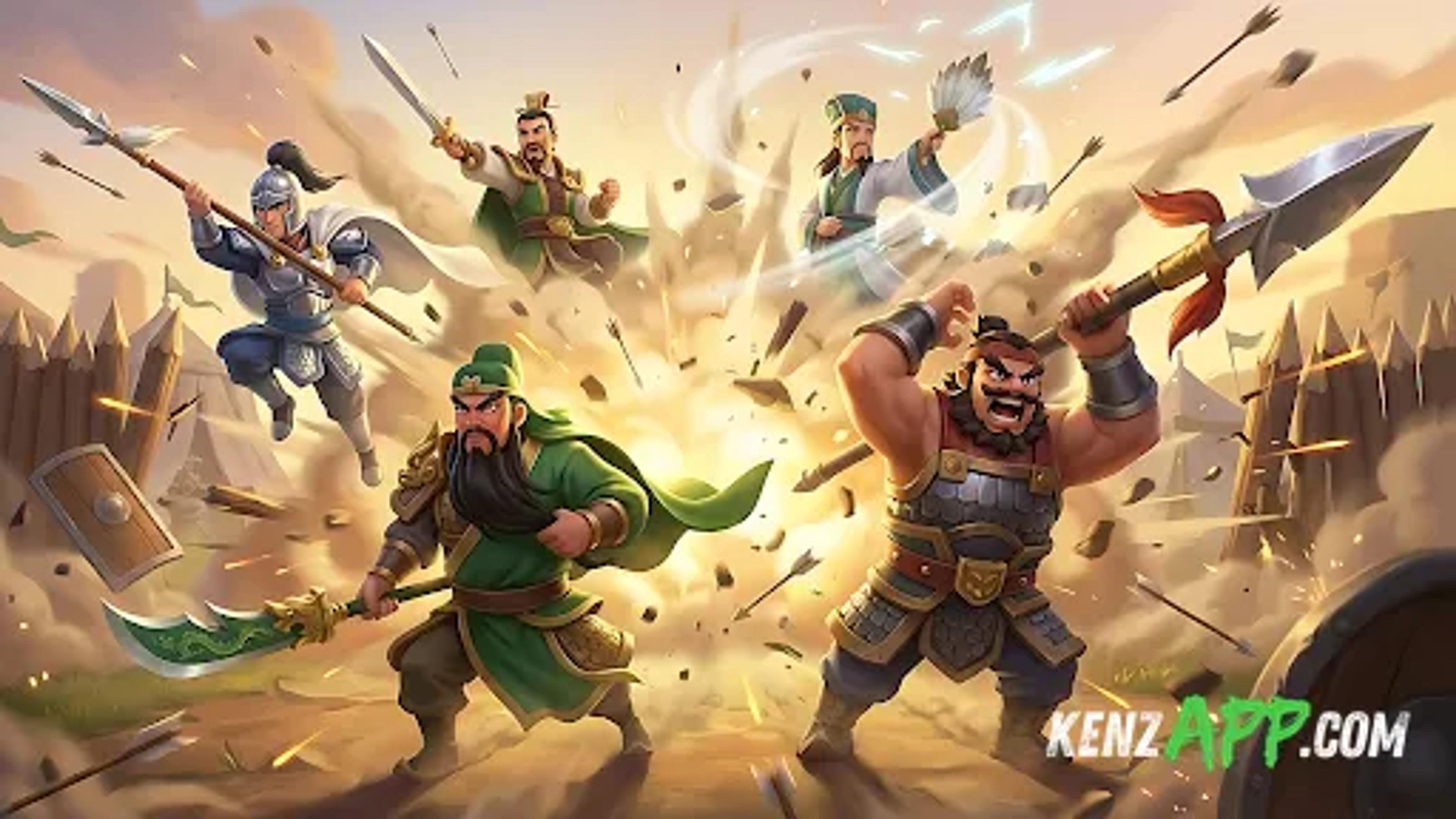 لقطة شاشة 1 من Samkok Heroes TD