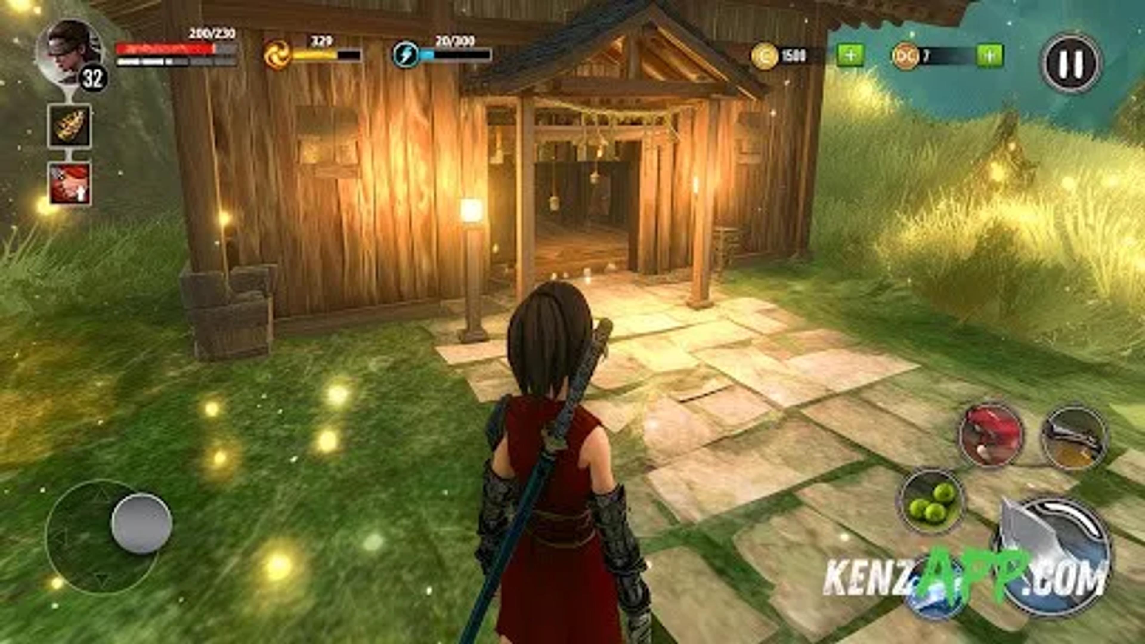 لقطة شاشة 4 من Ninja Ryuko: Shadow Ninja Game