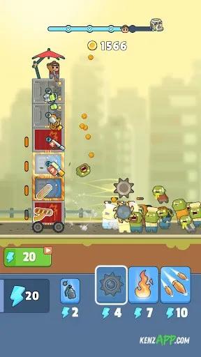لقطة شاشة 2 من TDS - Tower Destiny Survive