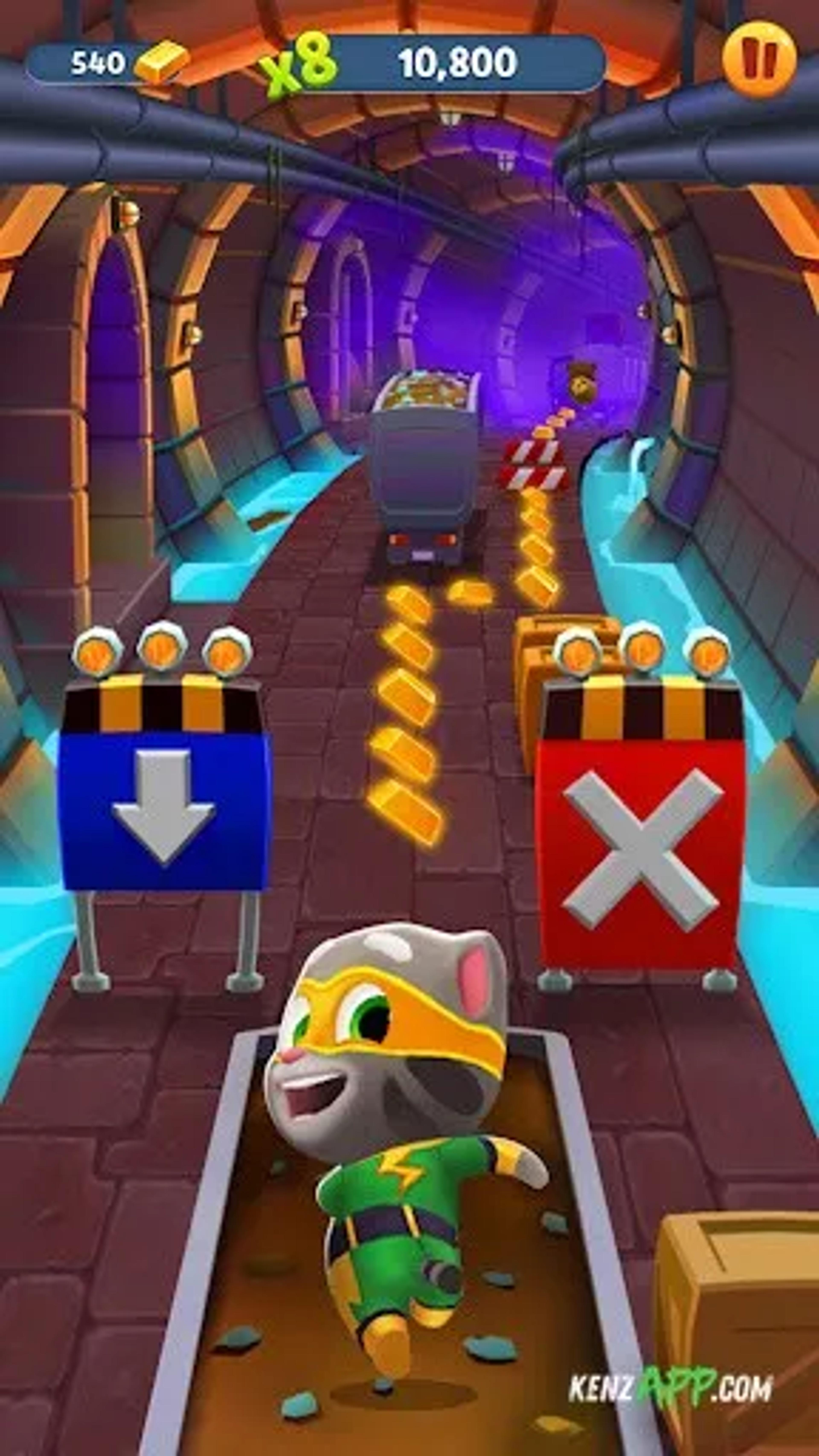 لقطة شاشة 4 من Talking Tom Gold Run
