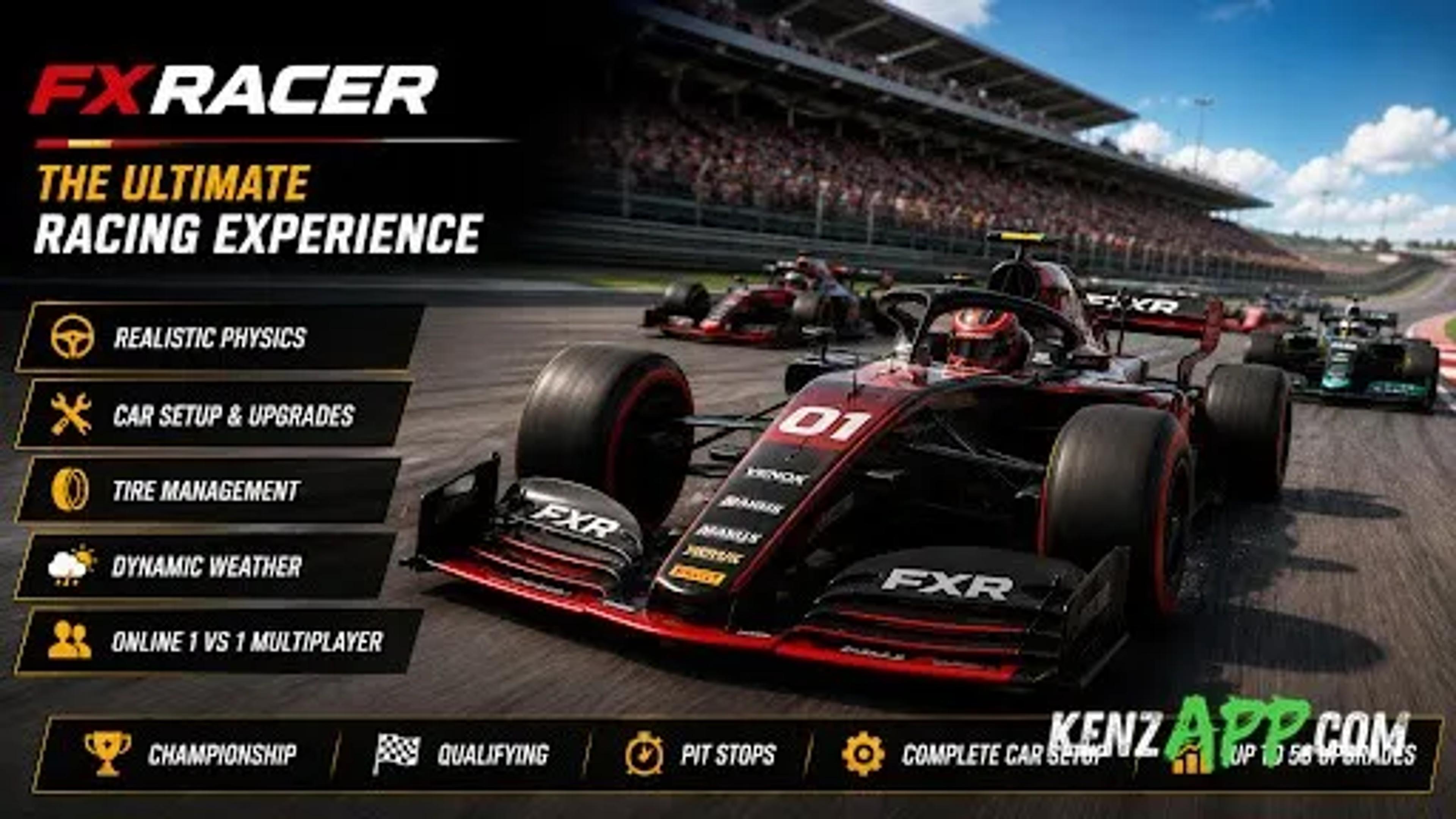 لقطة شاشة 1 من Fx Racer