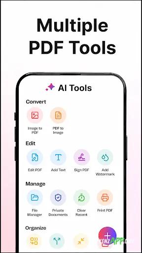 لقطة شاشة 2 من PDF Reader - All PDF Tools