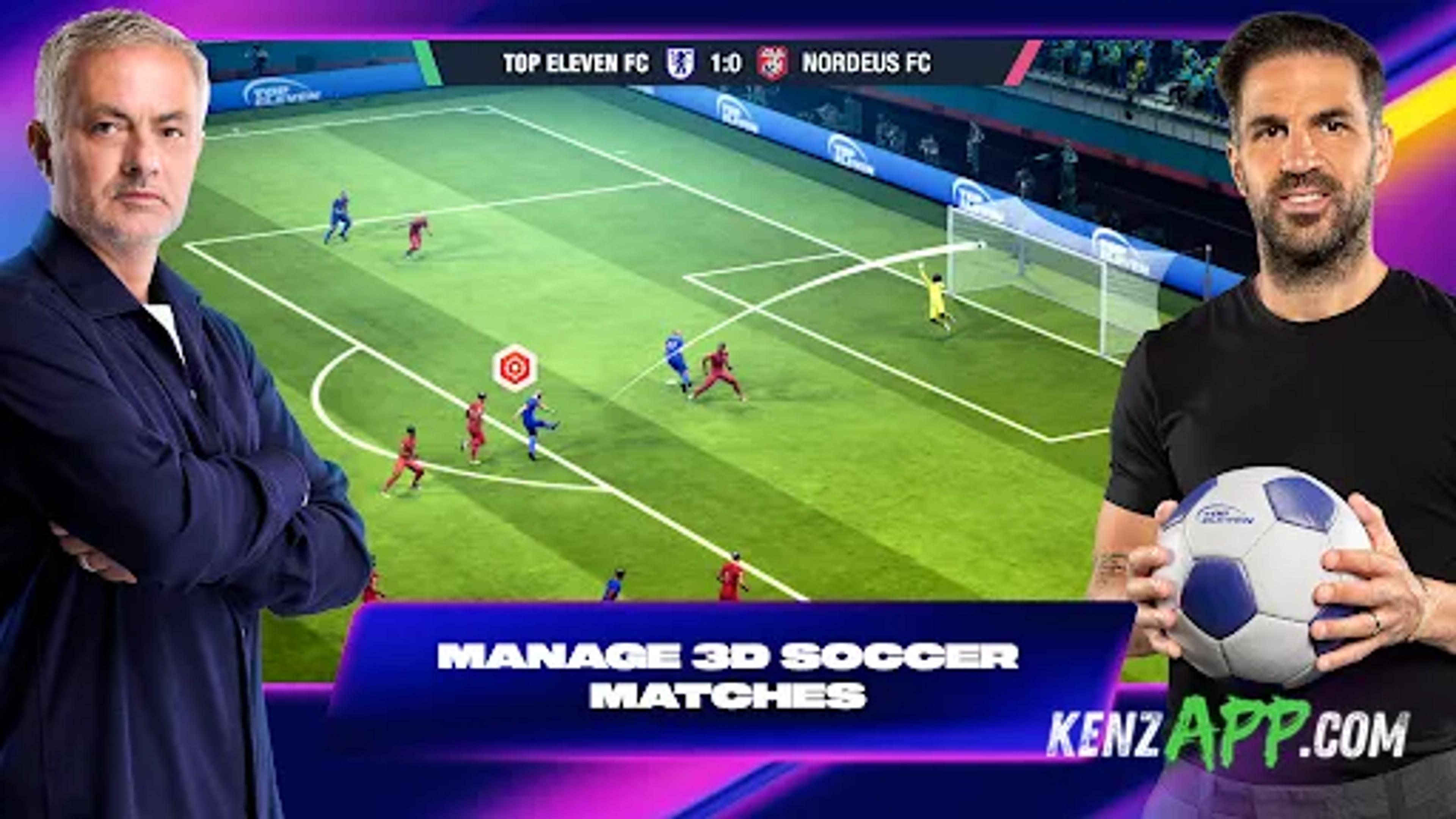 لقطة شاشة 1 من Top Eleven Be a Soccer Manager