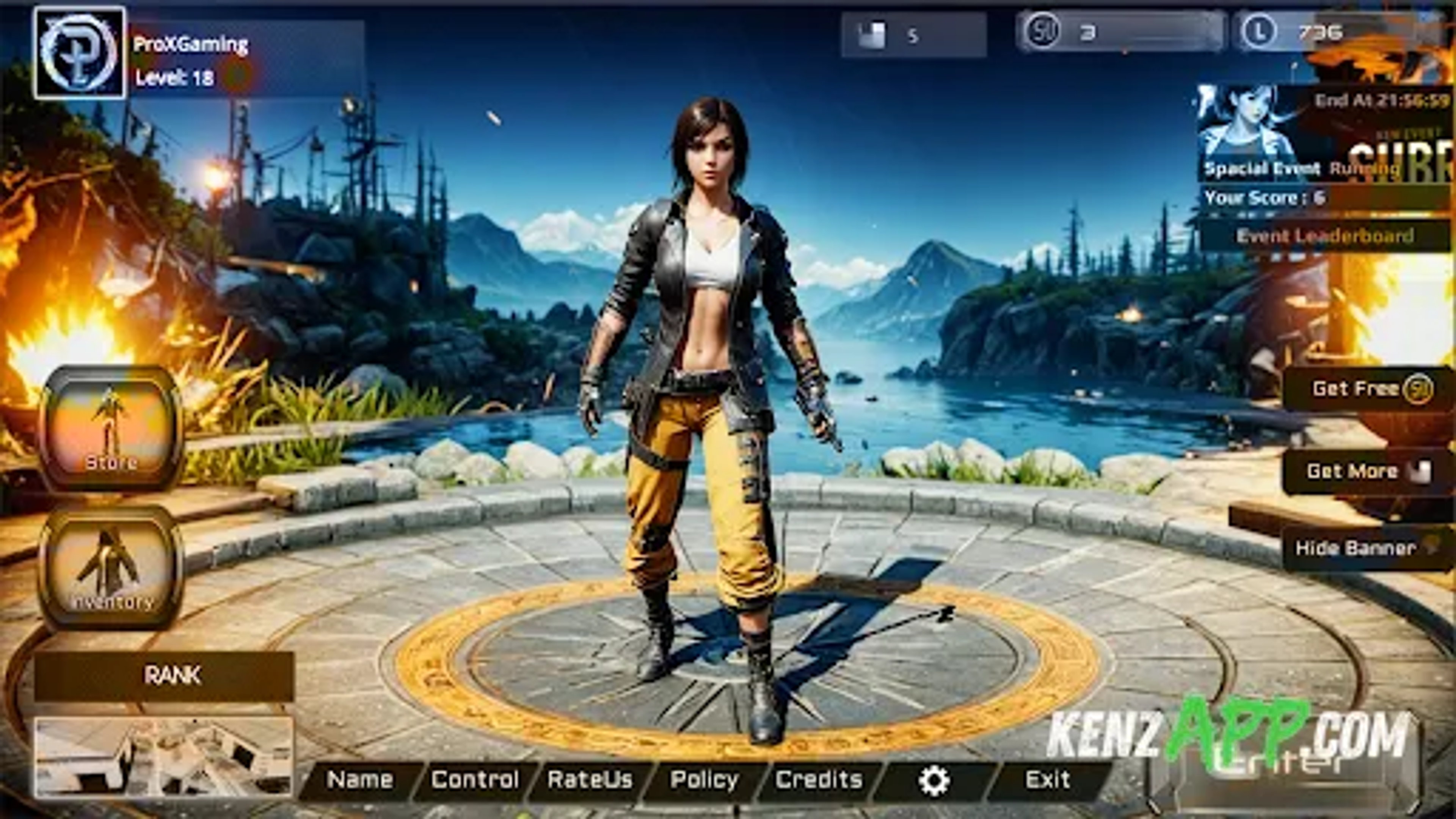 لقطة شاشة 1 من Survival Unknown Battle Royal