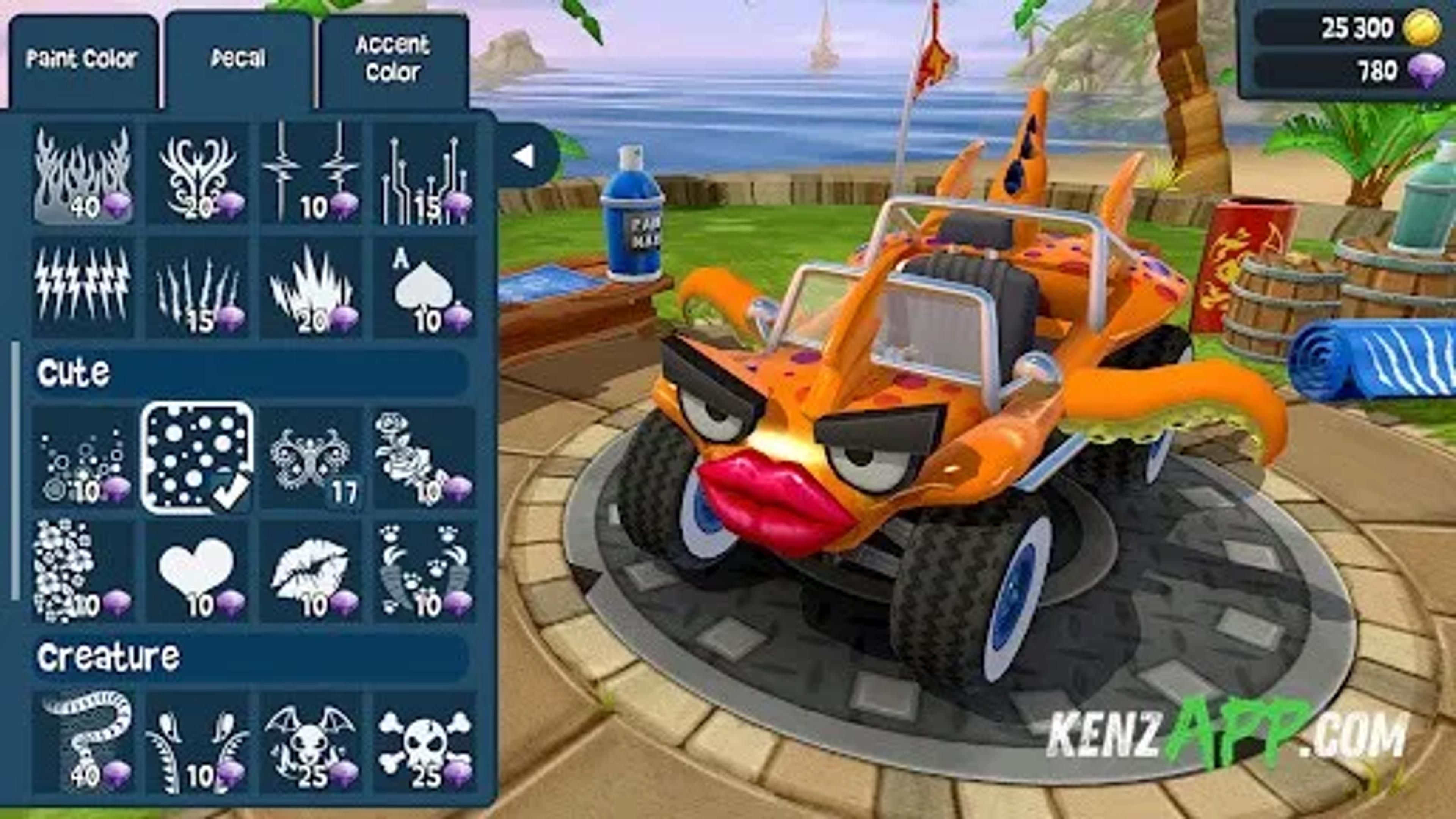 لقطة شاشة 3 من Beach Buggy Racing 2
