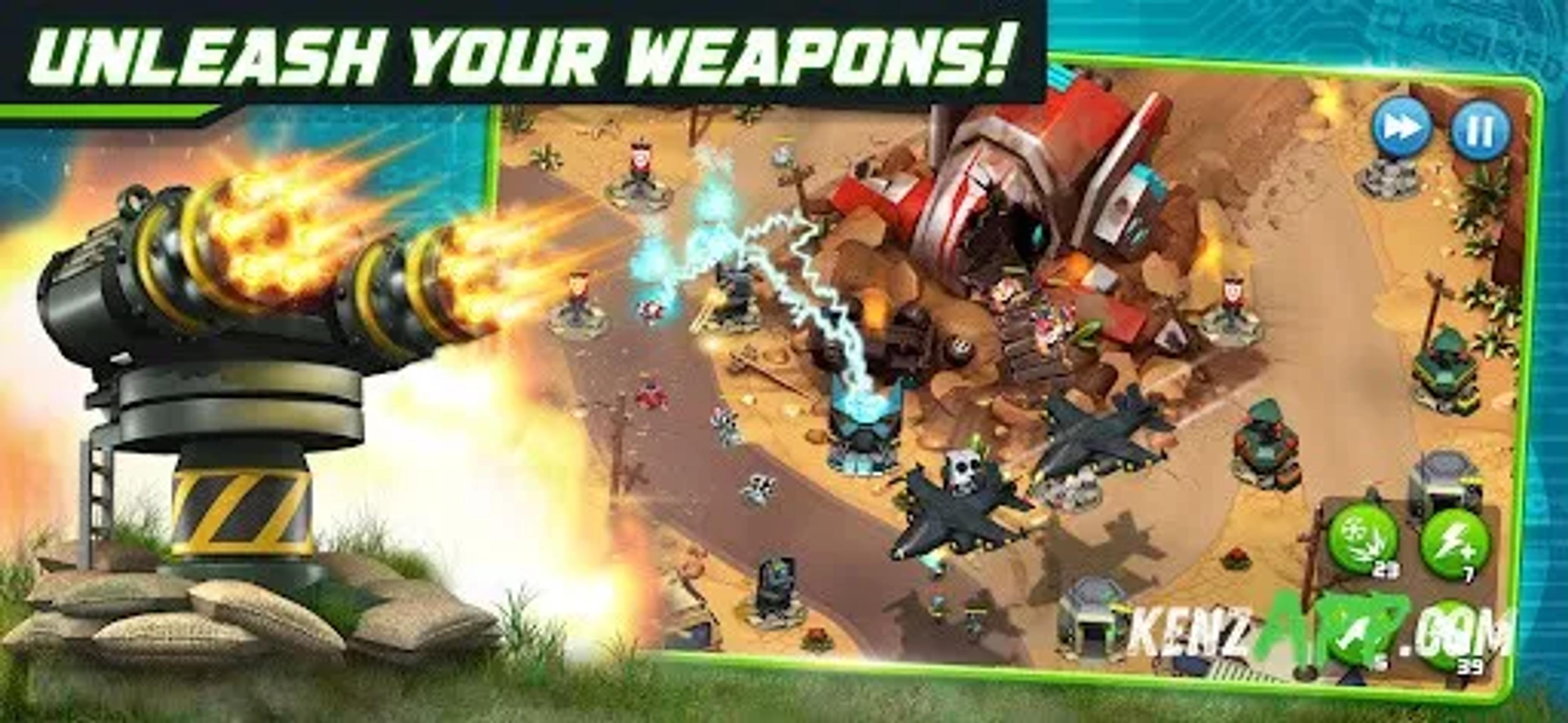 لقطة شاشة 1 من Alien Creeps TD