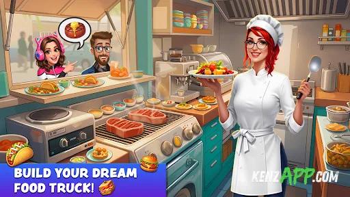 لقطة شاشة 1 من Food Truck Chef™ Cooking Games