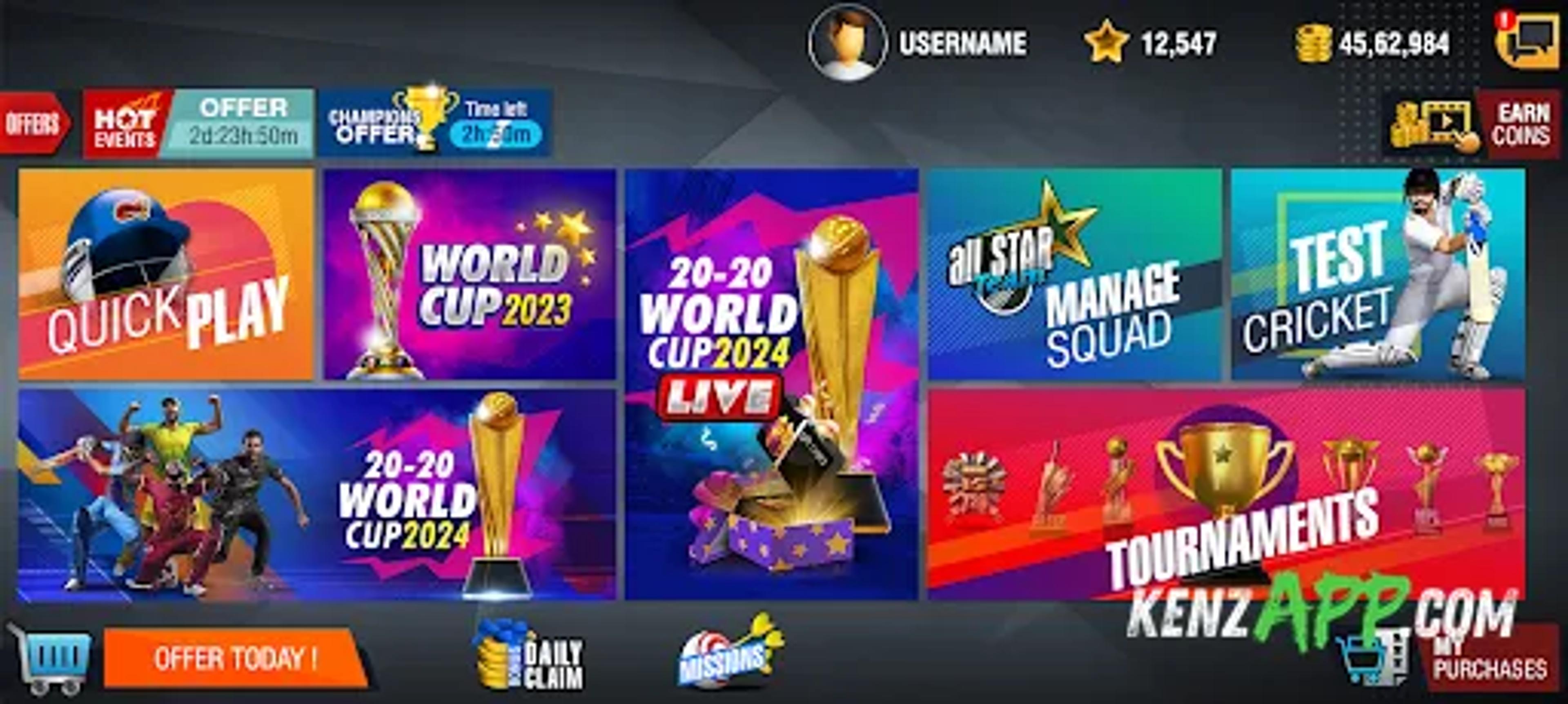 لقطة شاشة 3 من World Cricket Championship 2