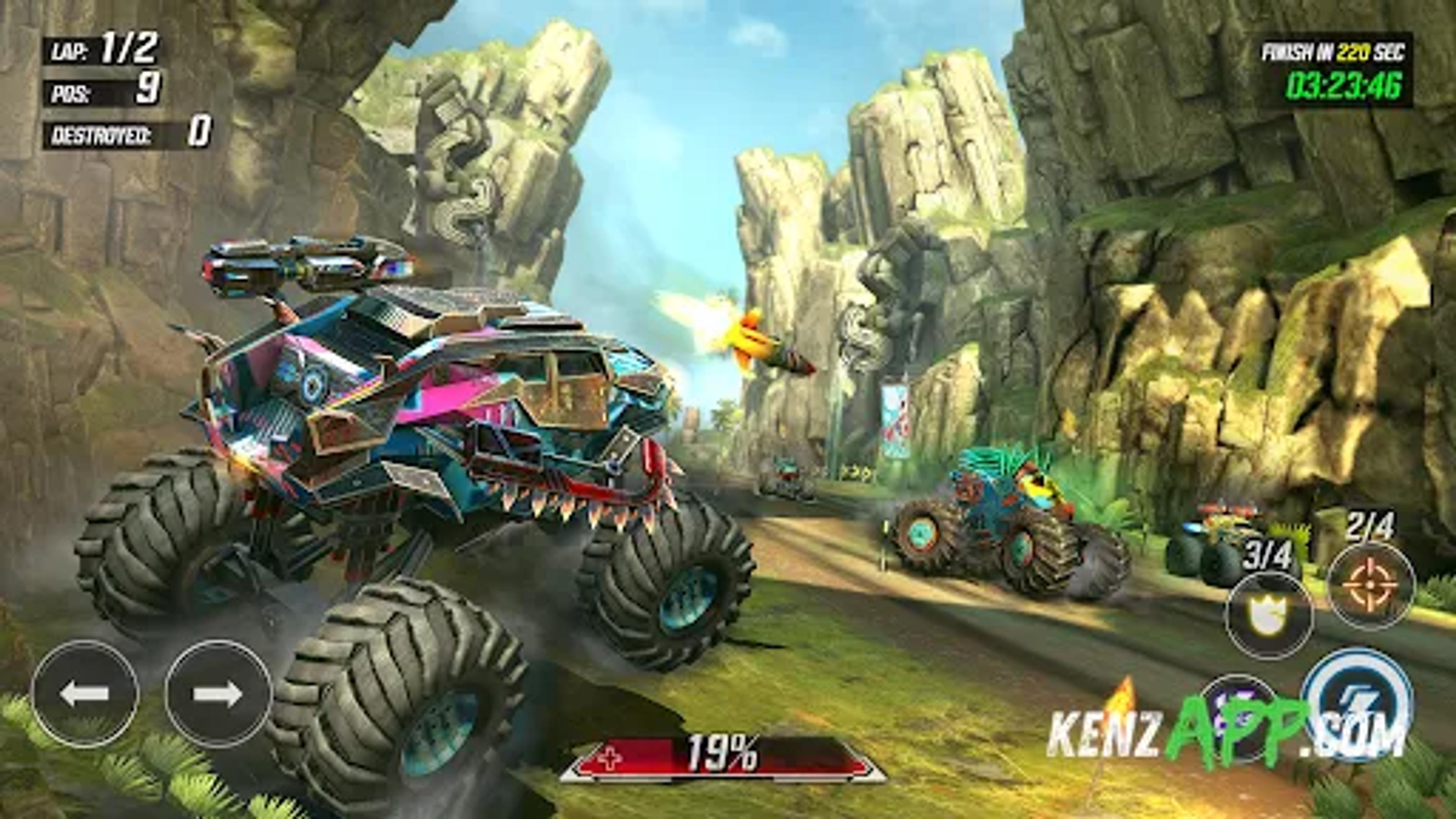 لقطة شاشة 2 من RACE: Rocket Arena Car Extreme