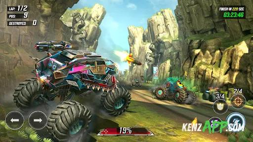 لقطة شاشة 2 من RACE: Rocket Arena Car Extreme