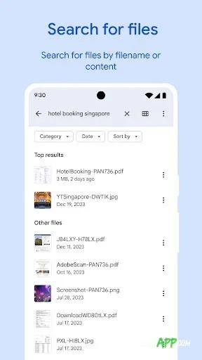 لقطة شاشة 3 من Files by Google
