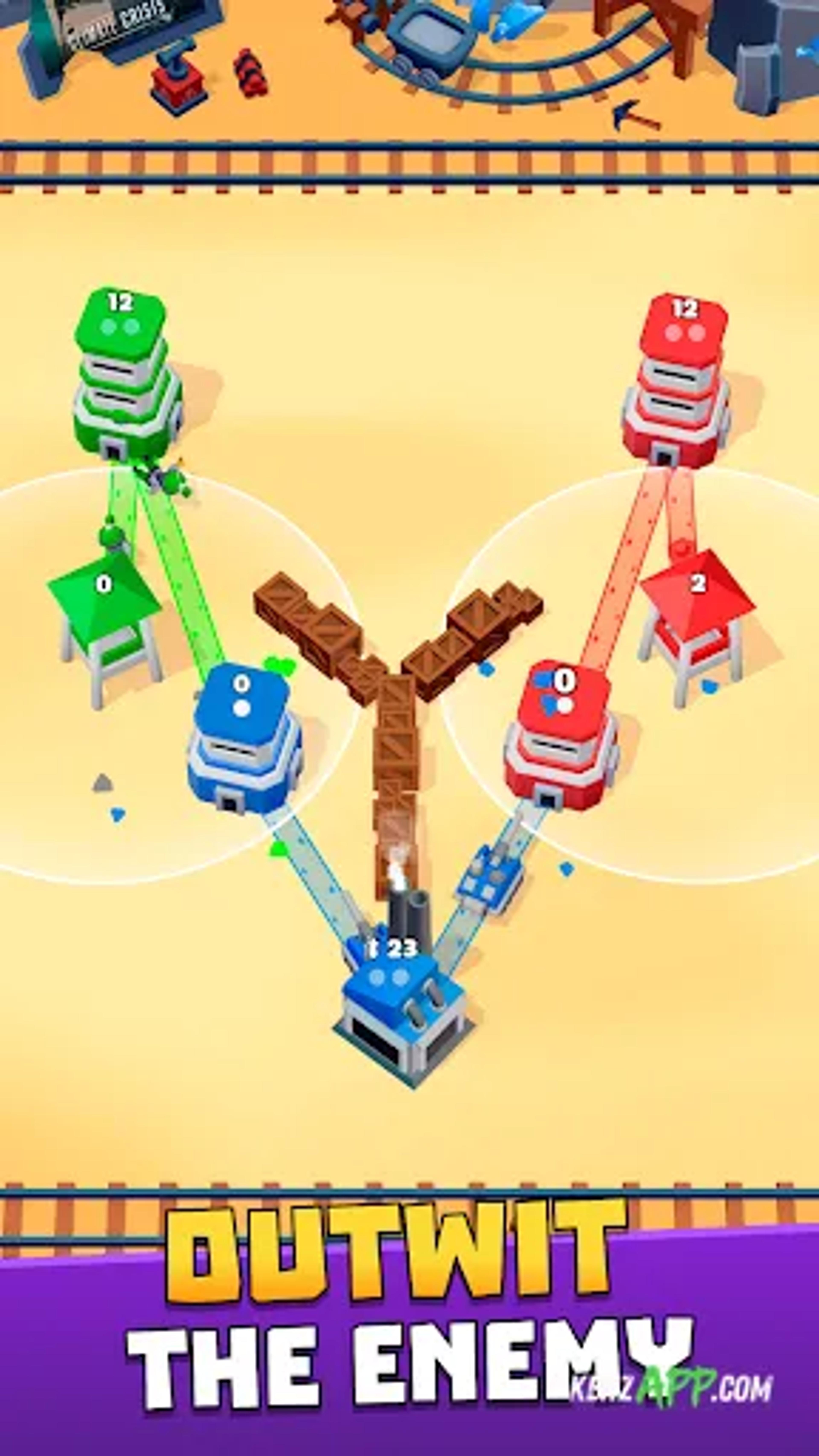 لقطة شاشة 2 من Tower War - Tactical Conquest