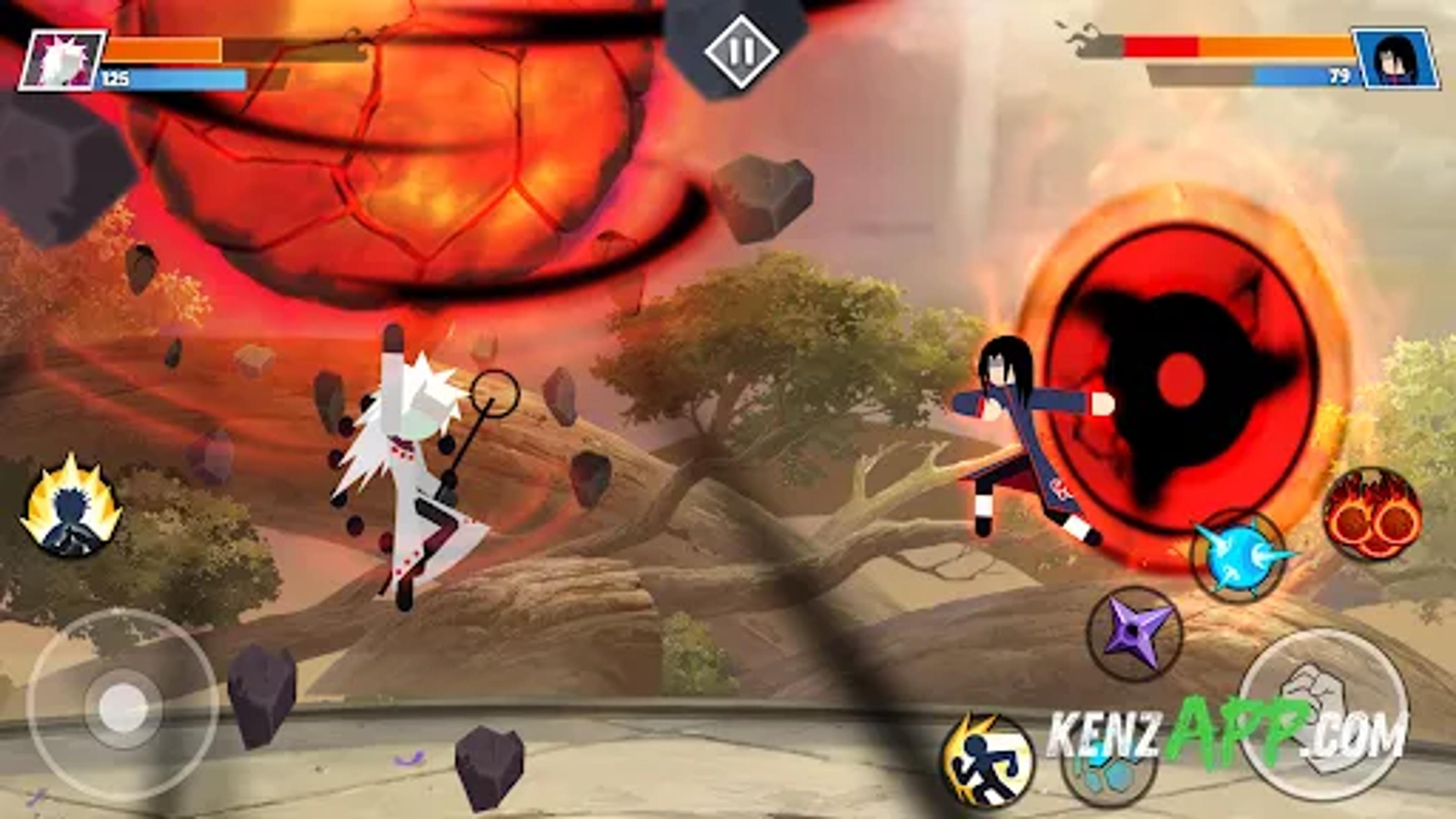 لقطة شاشة 2 من Stickman Shinobi: Ninja Fight